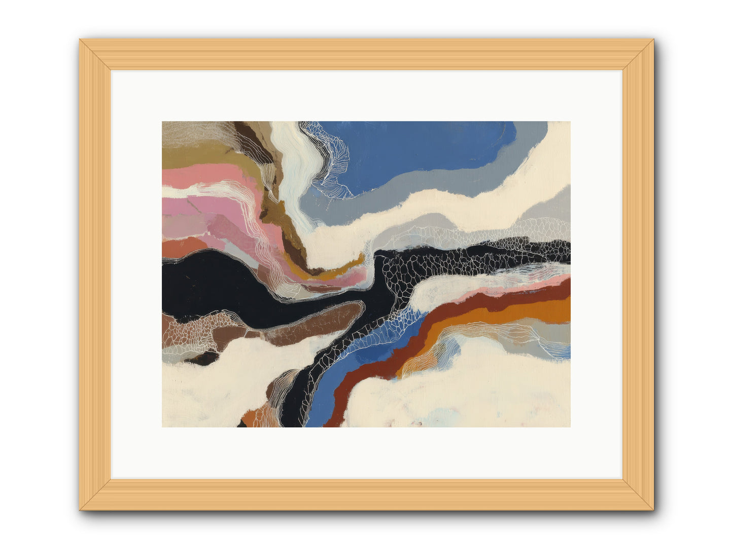 Kismet -- Framed Print - Natural 16x12