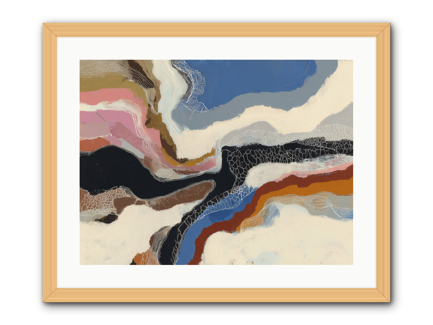 Kismet -- Framed Print - Natural 24x18