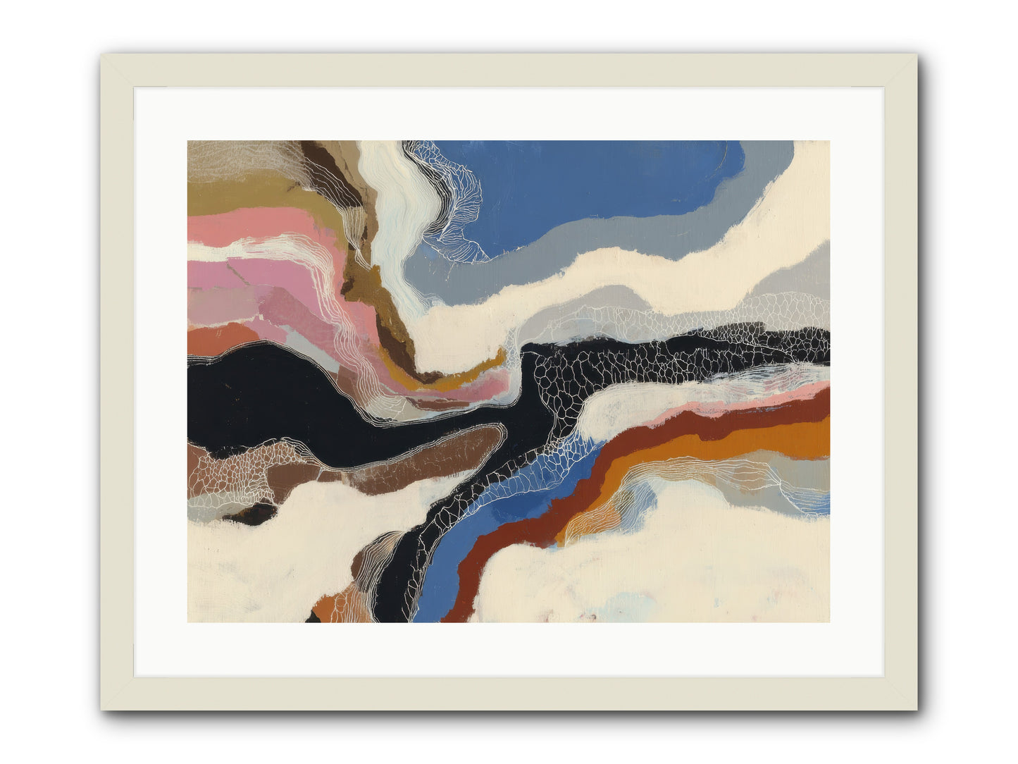 Kismet -- Framed Print - White 24x18