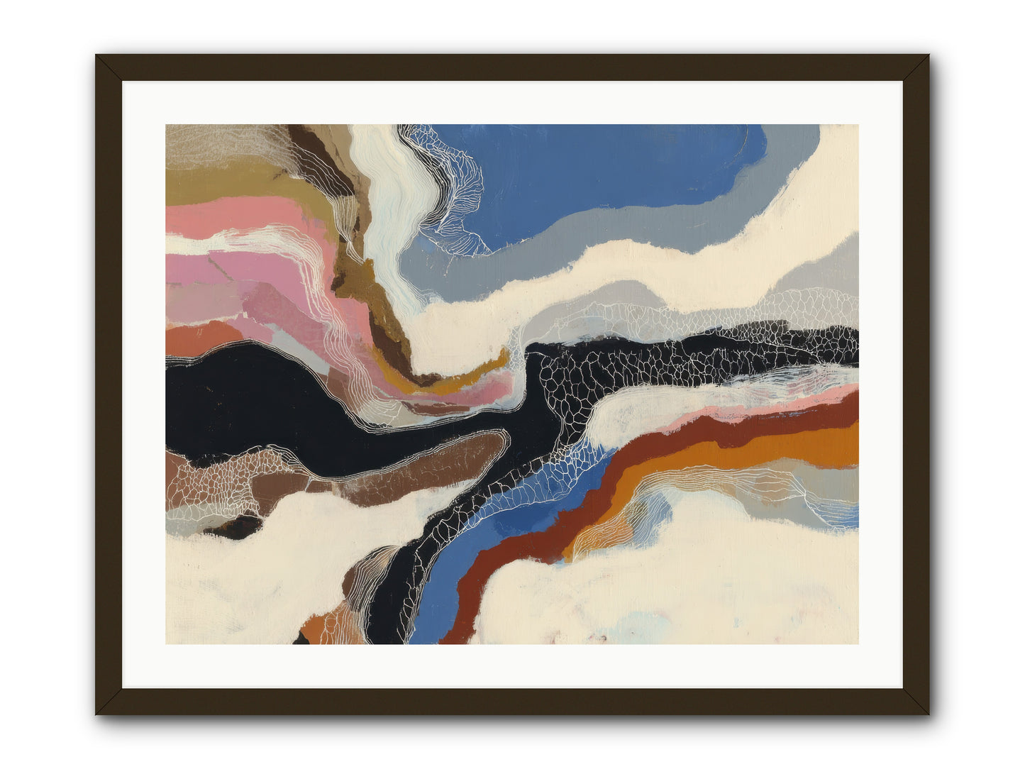 Kismet -- Framed Print - Black 32x24