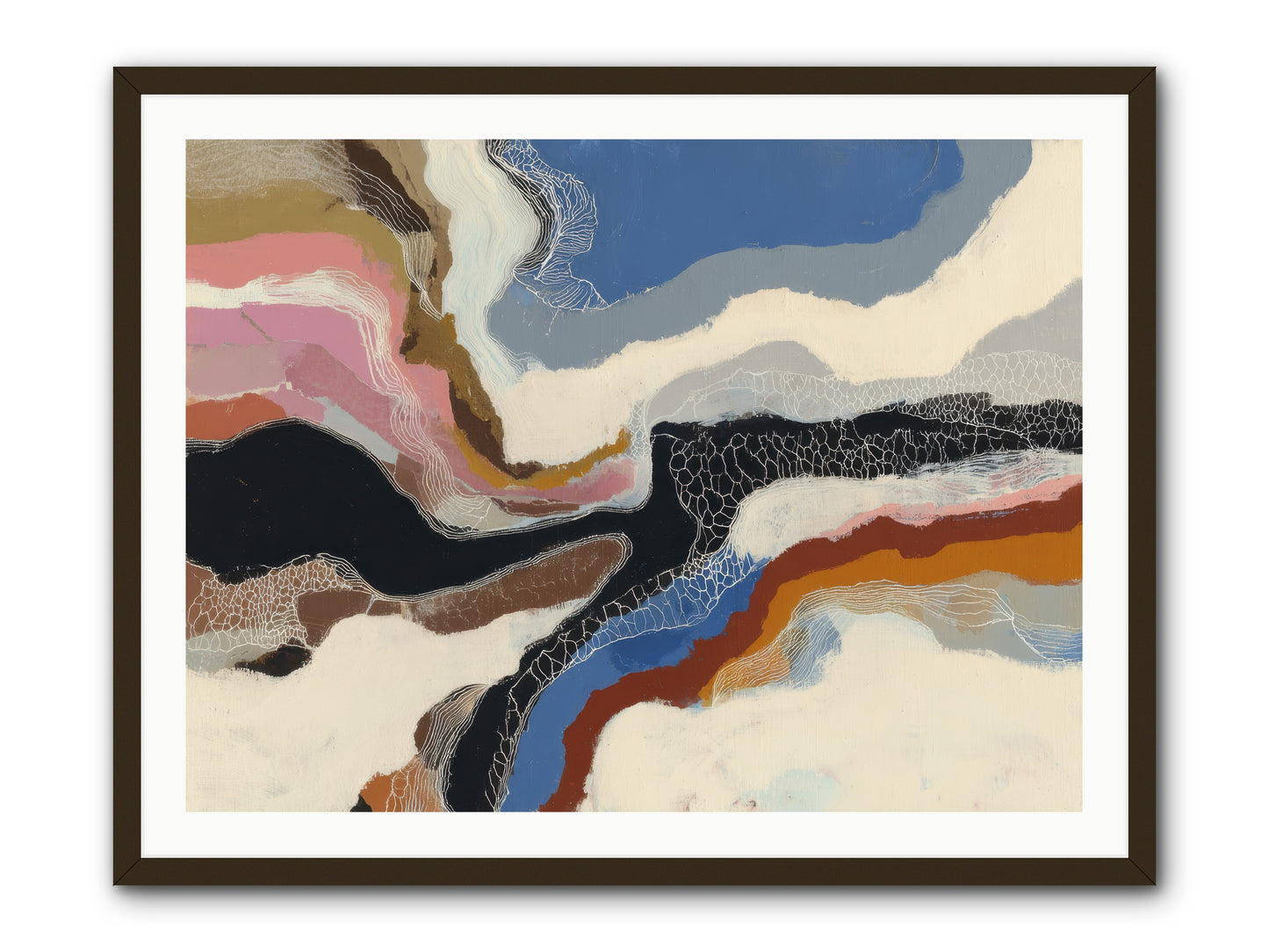 Kismet -- Framed Print - Black 40x30