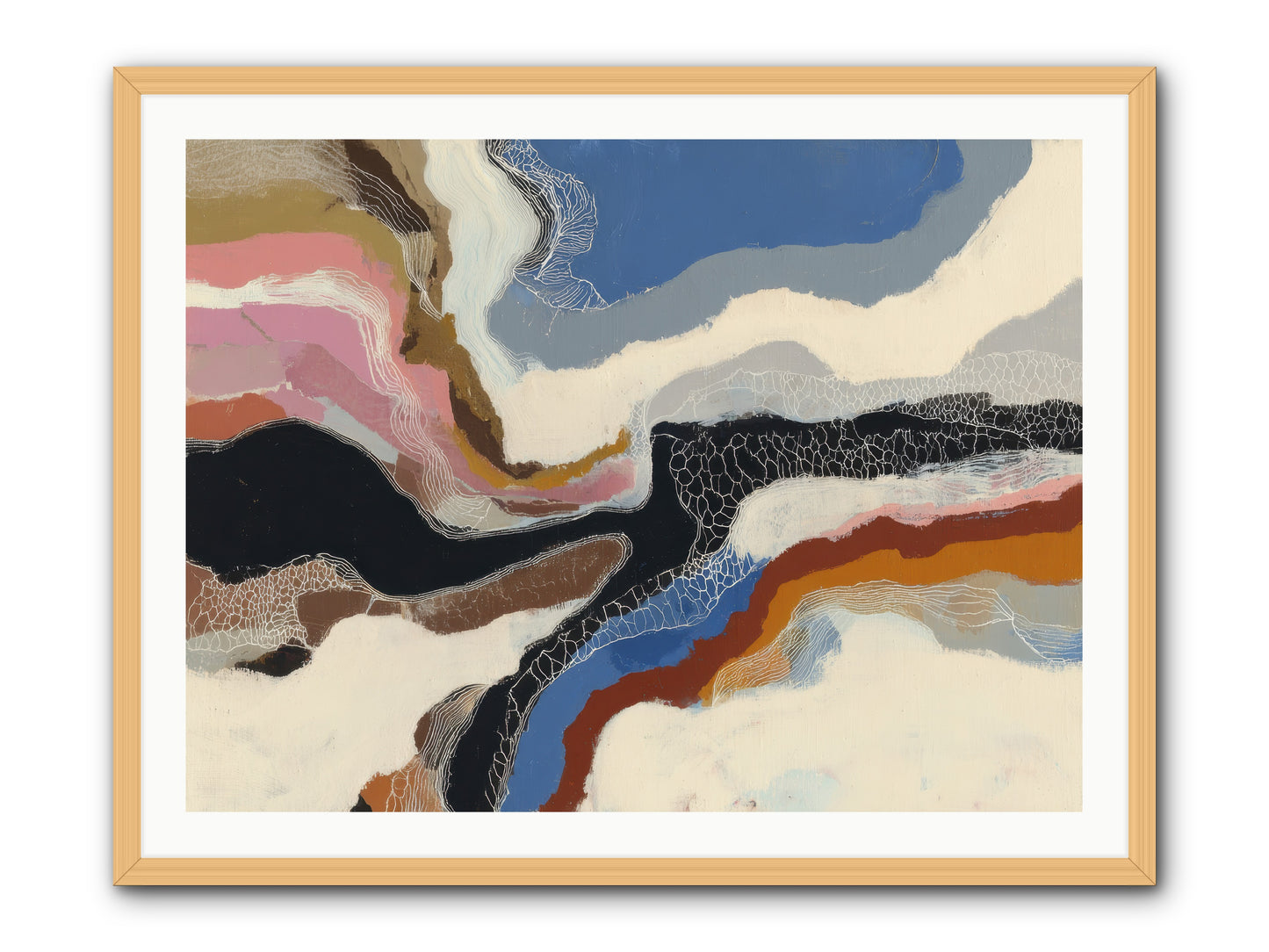 Kismet -- Framed Print - Natural 40x30