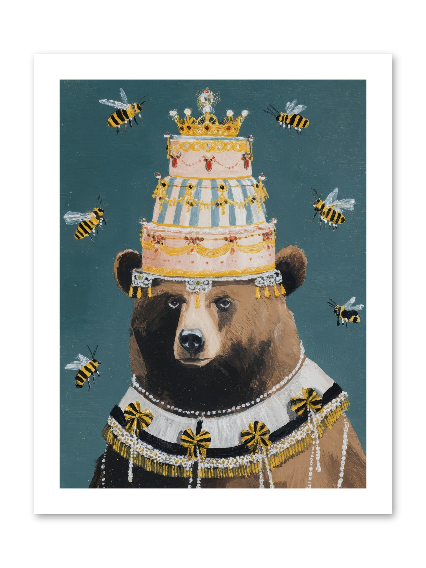 Kissed by Honeyed Time -- Paper Print 12x16