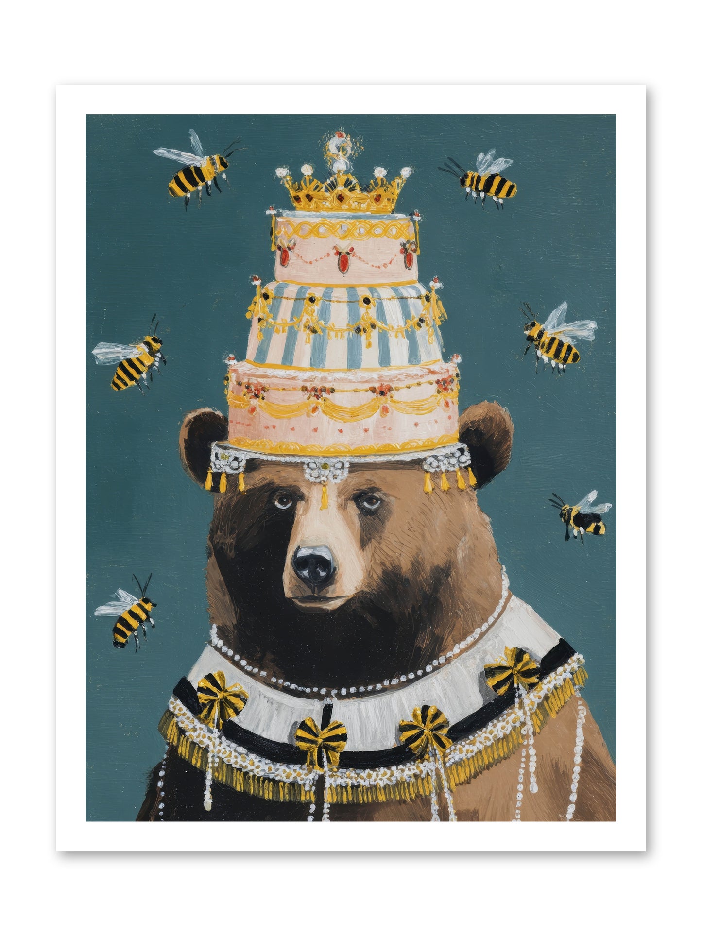 Kissed by Honeyed Time -- Loose Canvas Print 18x24