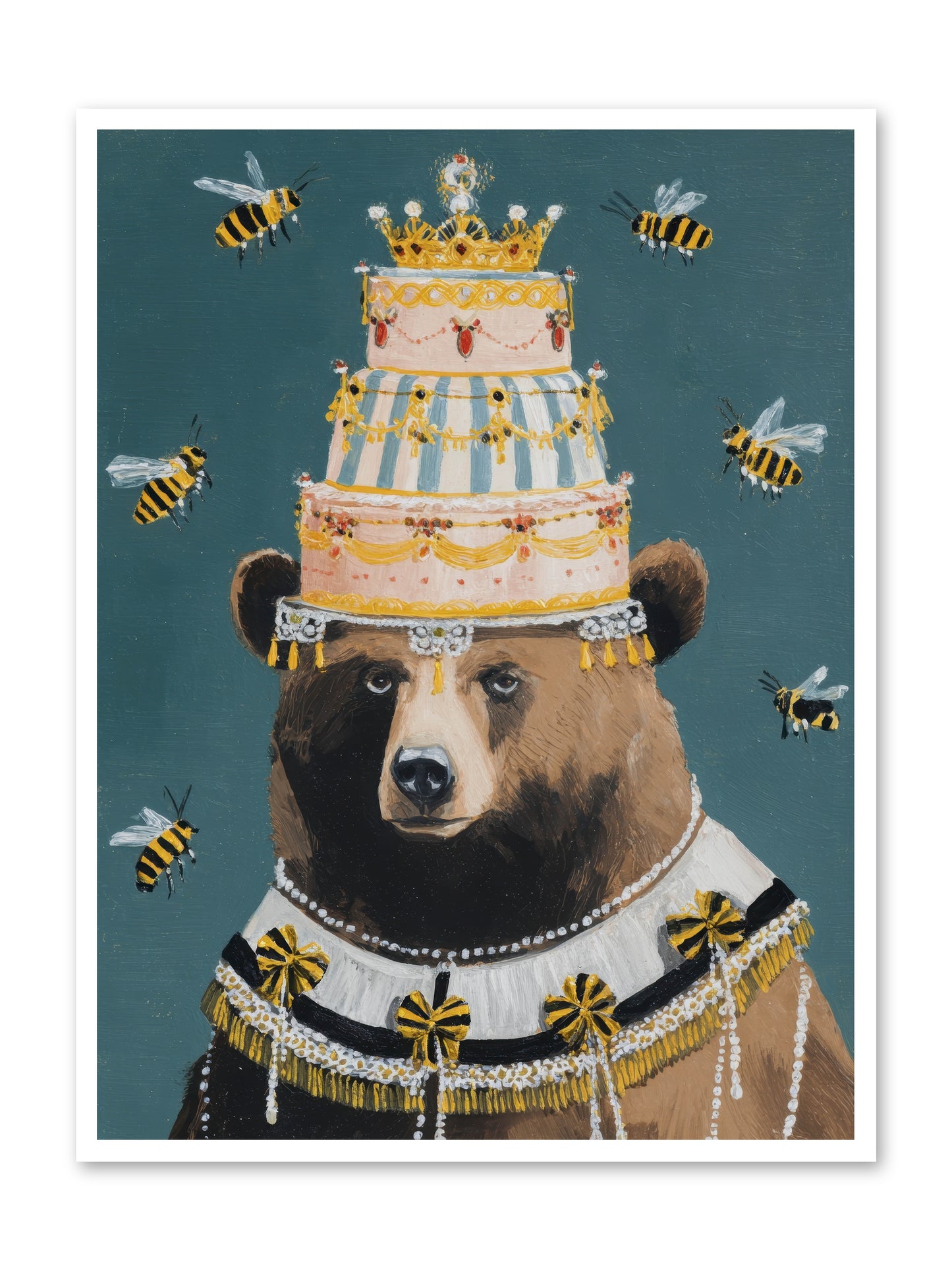 Kissed by Honeyed Time -- Paper Print 36x48