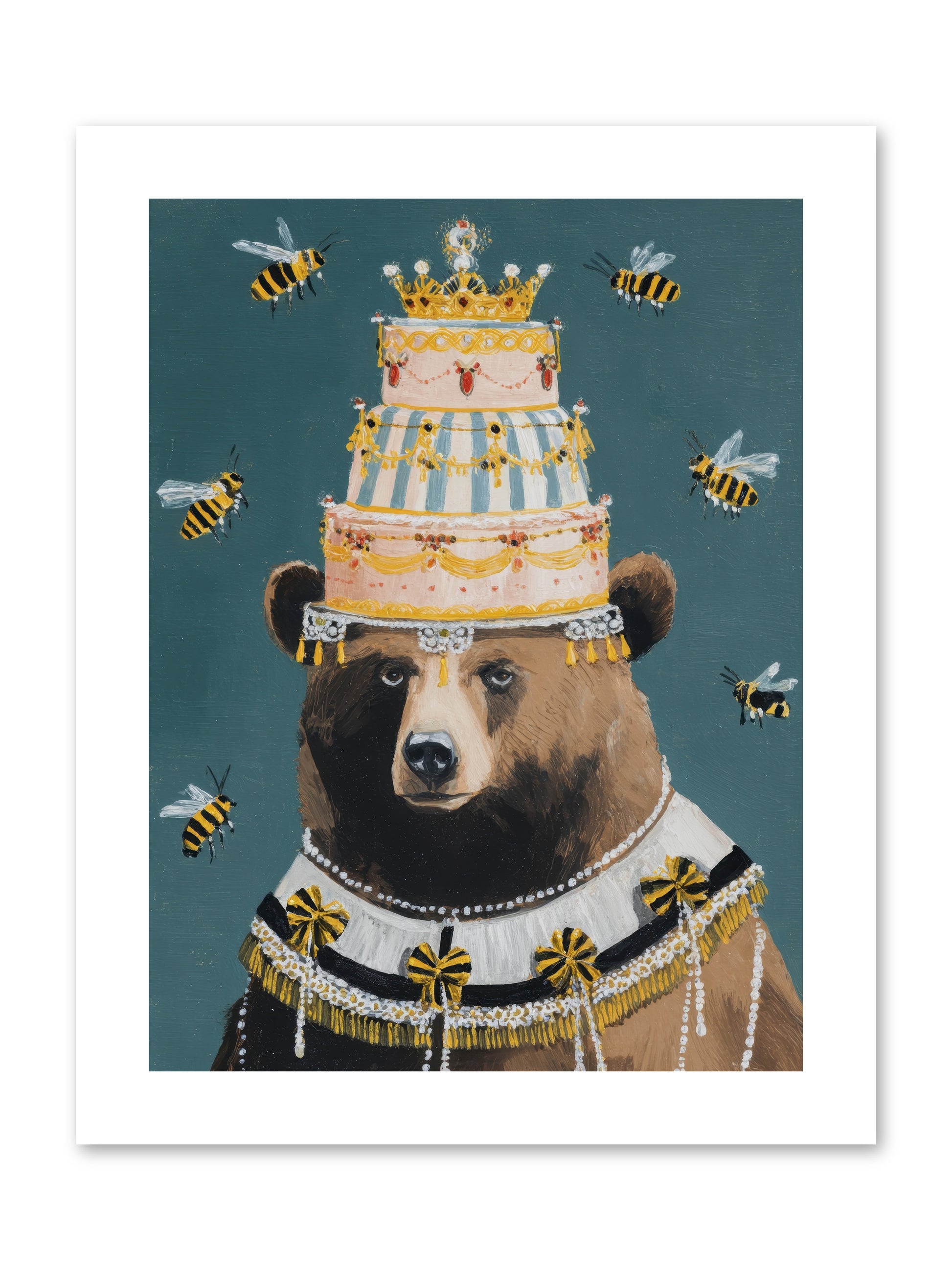 Kissed by Honeyed Time -- Paper Print 9x12