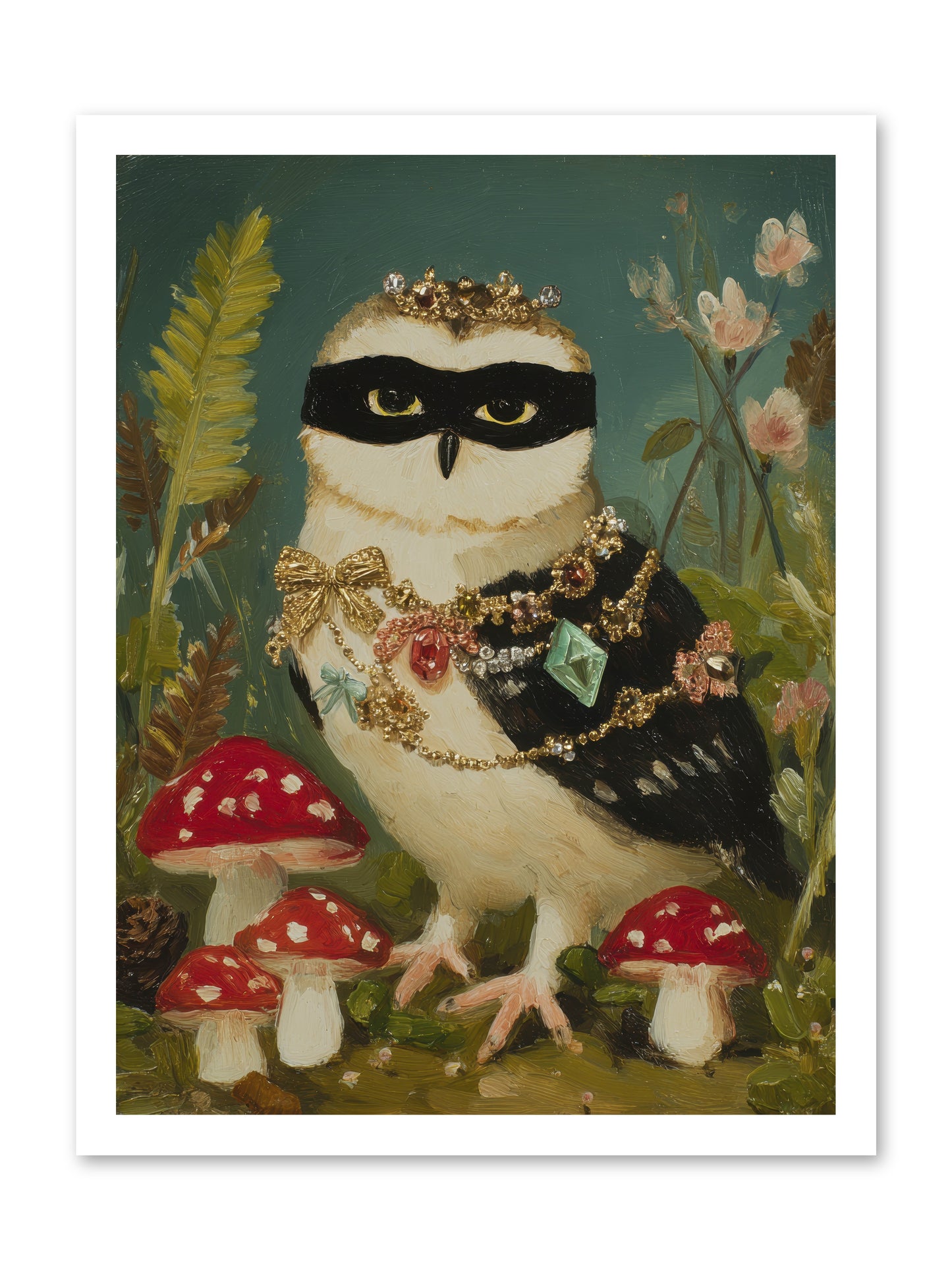 Kissed by Moonlight -- Loose Canvas Print 18x24