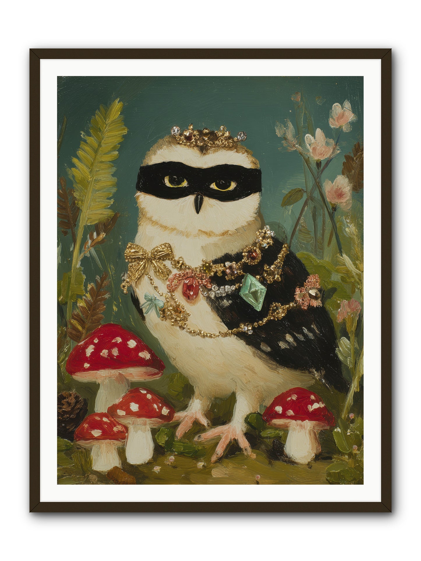 Kissed by Moonlight -- Framed Print - Black 36x48