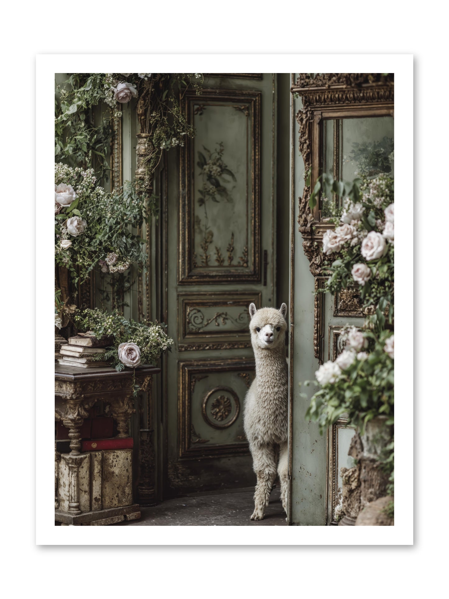 Kissed with stars -- Paper Print 18x24