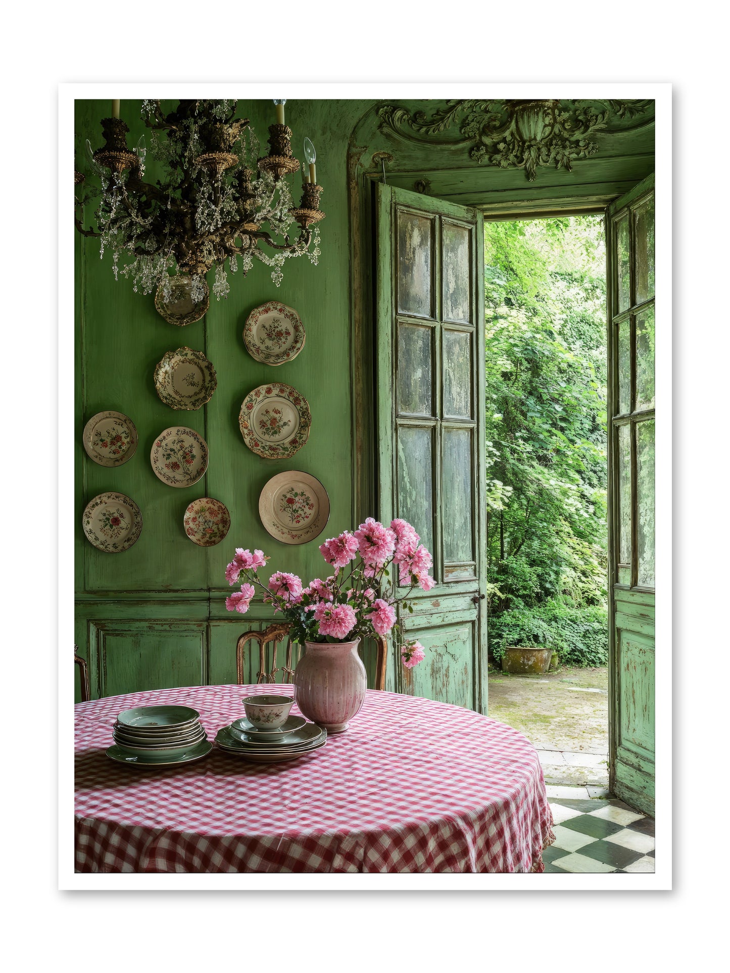 Kitchen Of Gathered Dreams -- Paper Print 36x48