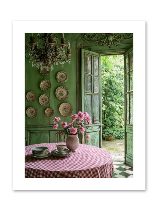 Kitchen Of Gathered Dreams -- Paper Print 9x12