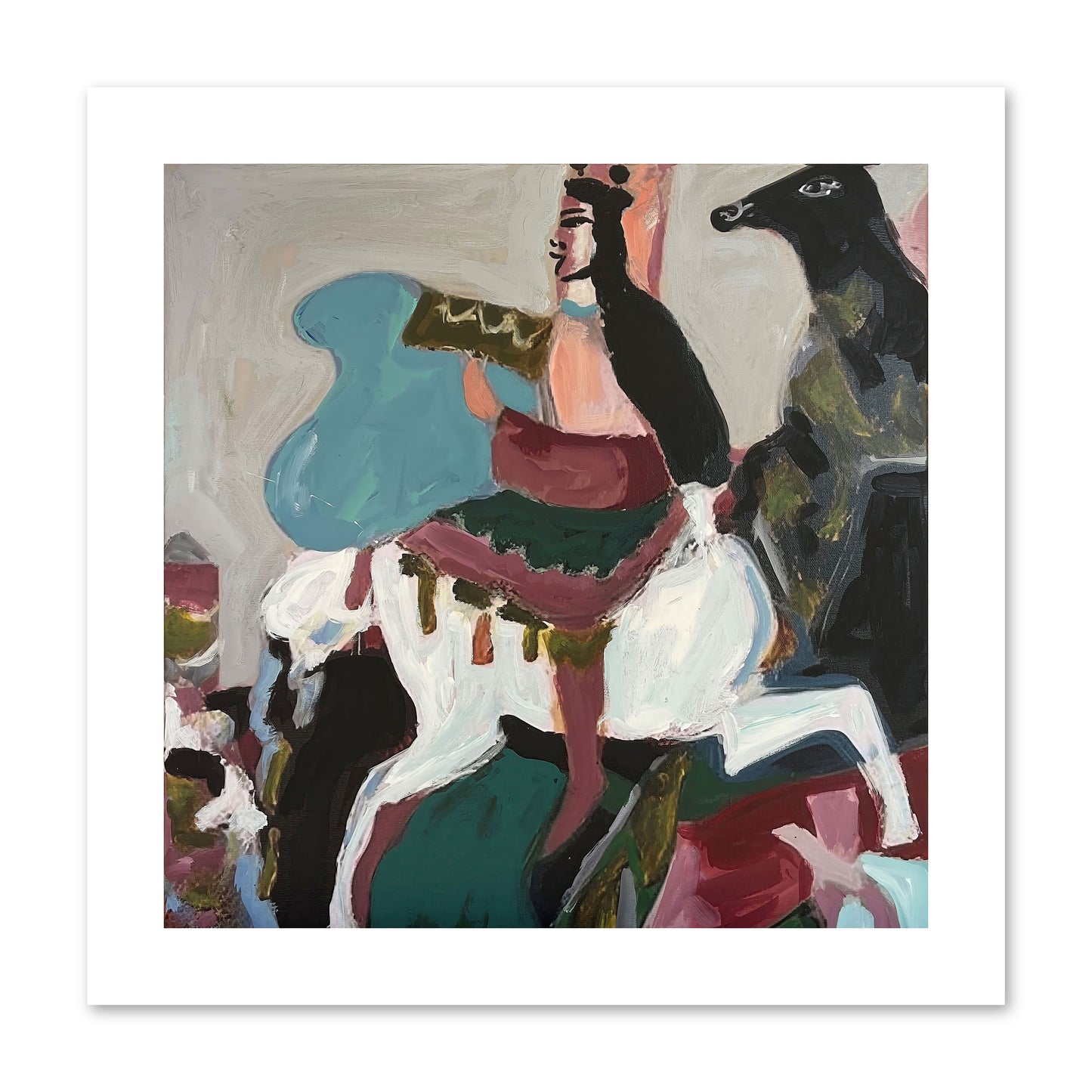 Kolten -- Loose Canvas Print 10x10