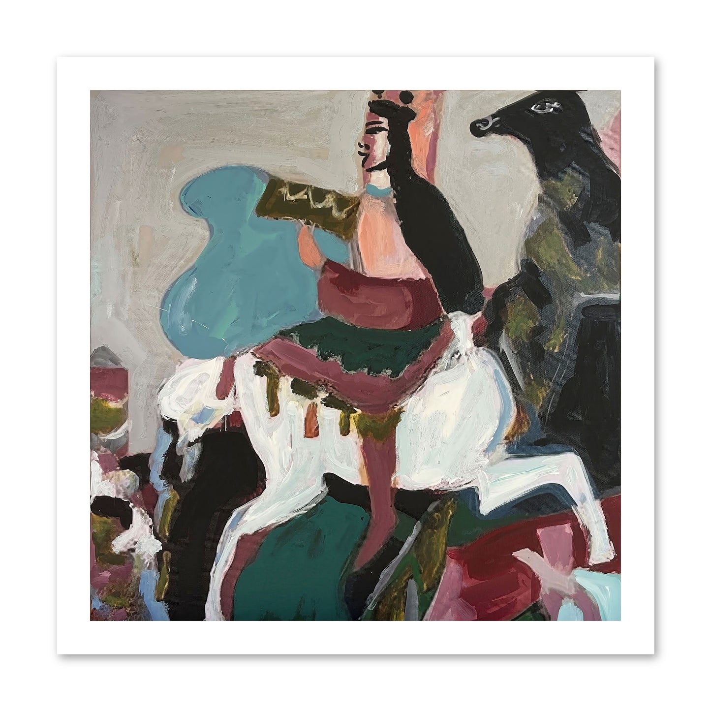 Kolten -- Loose Canvas Print 16x16