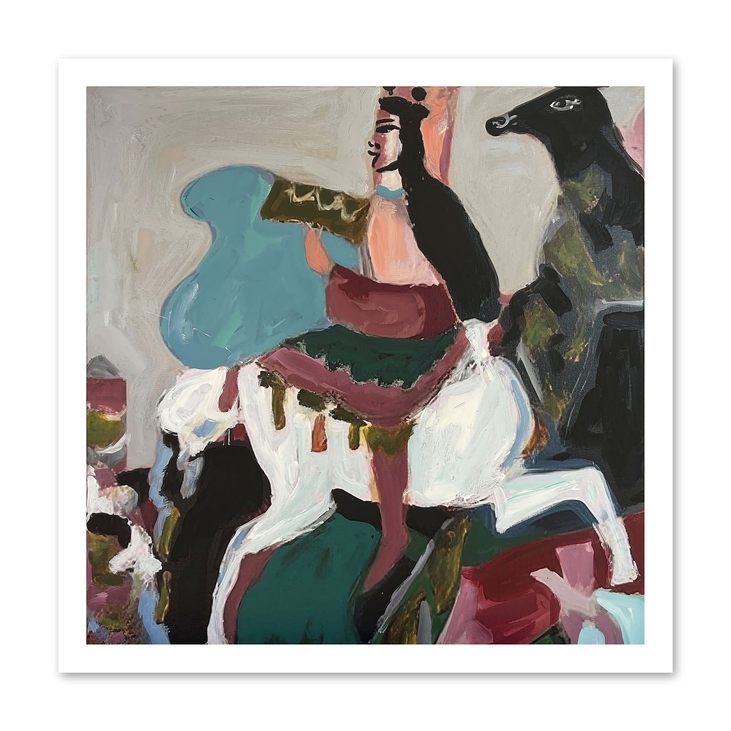 Kolten -- Loose Canvas Print 20x20