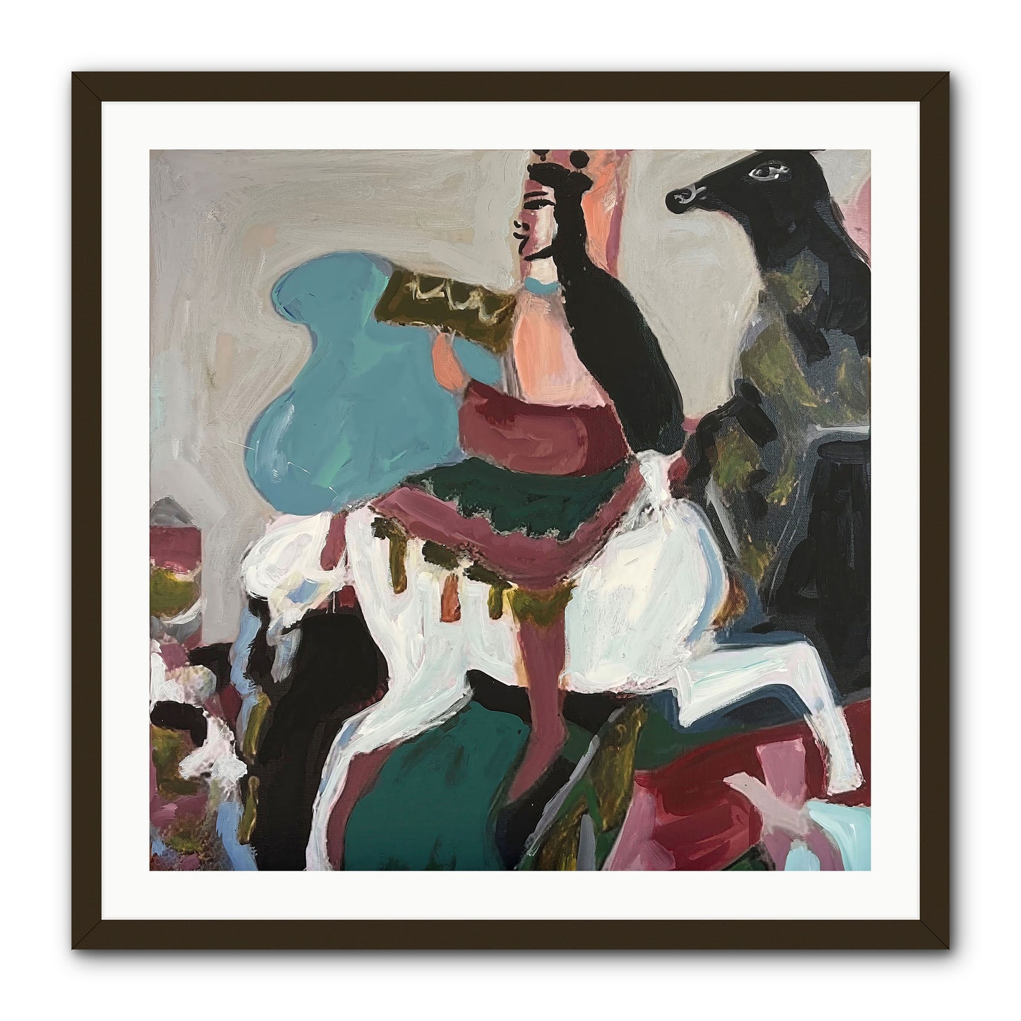 Kolten -- Framed Print - Black 30x30