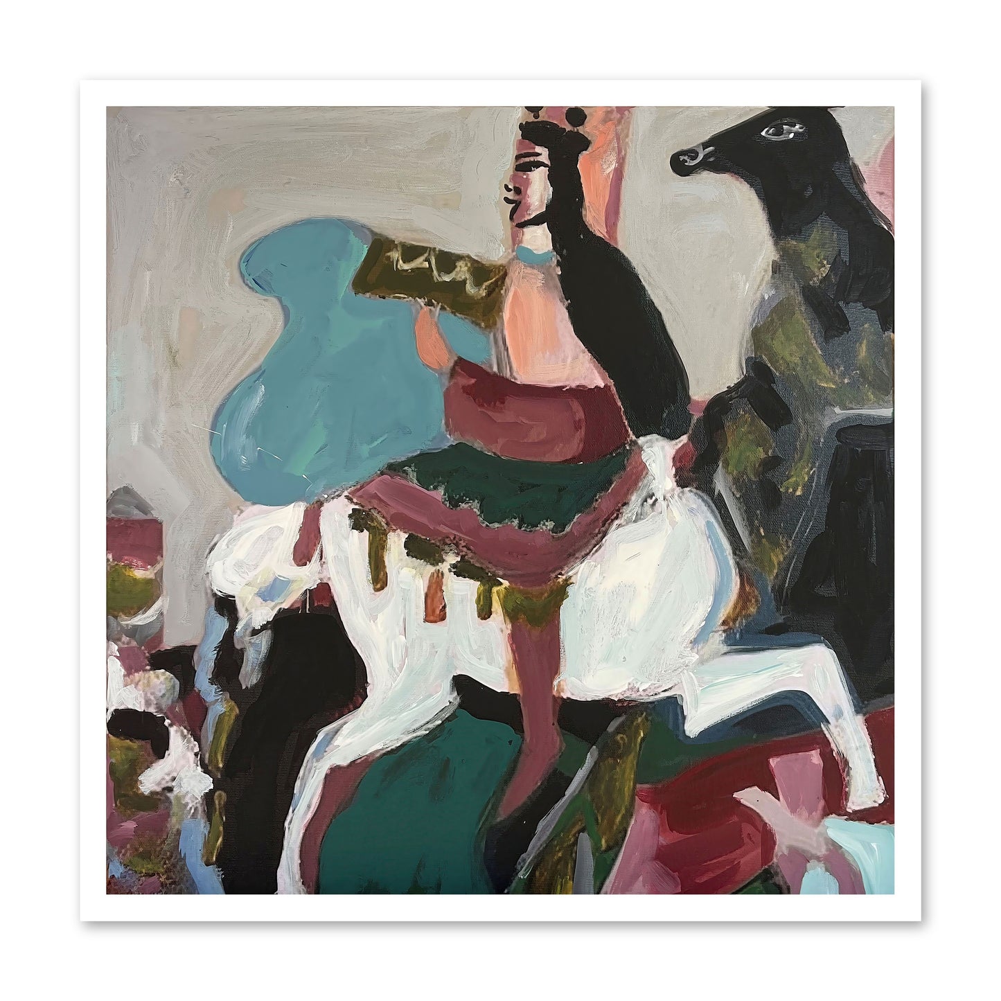 Kolten -- Loose Canvas Print 30x30