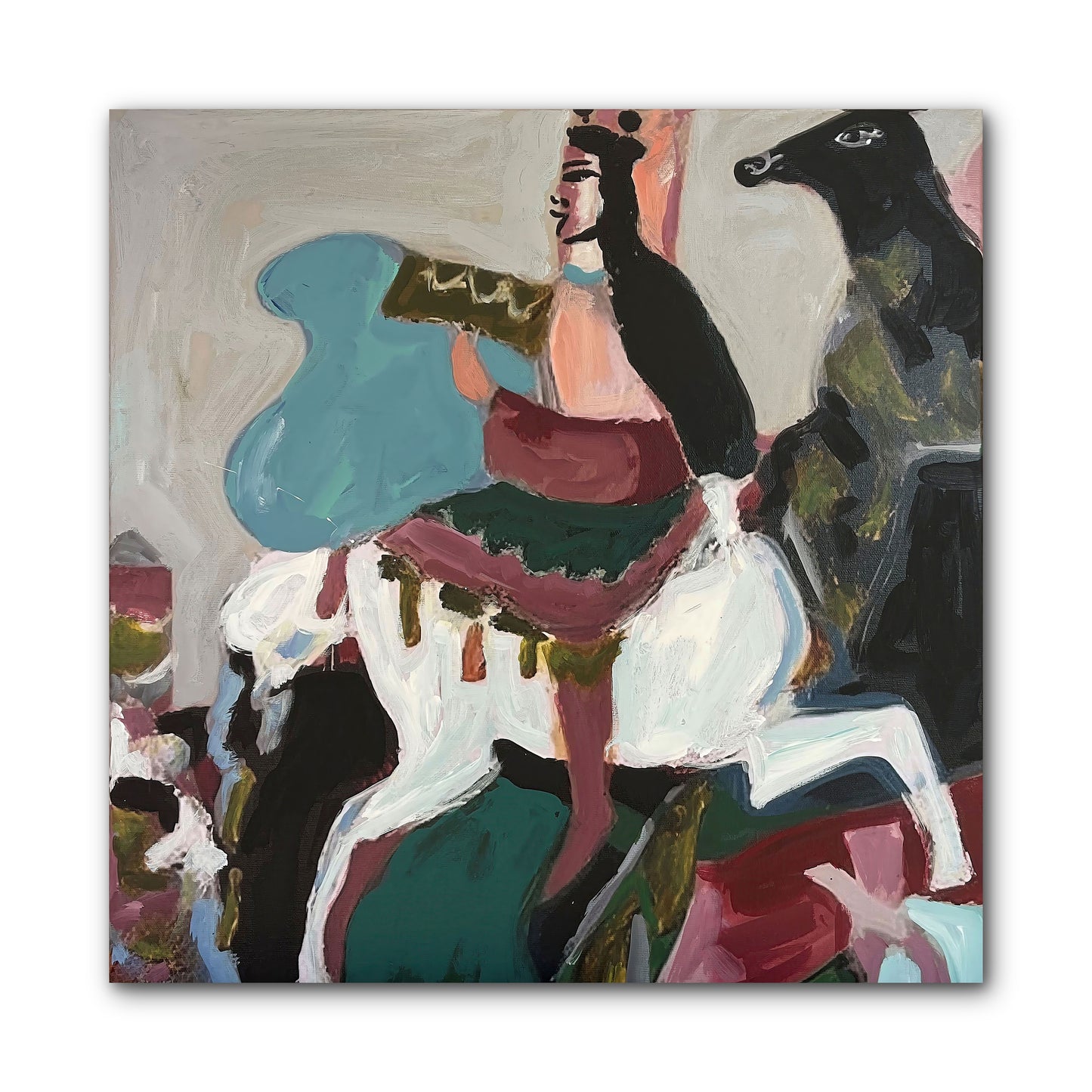 Kolten -- Wrapped Canvas 10x10