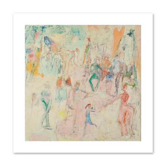 L'Heure Bleue -- Paper Print 10x10