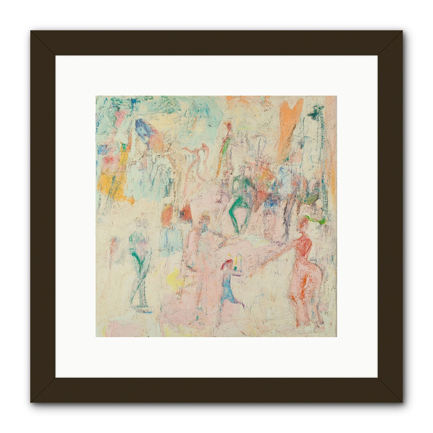 L'Heure Bleue -- Framed Print - Black 12x12