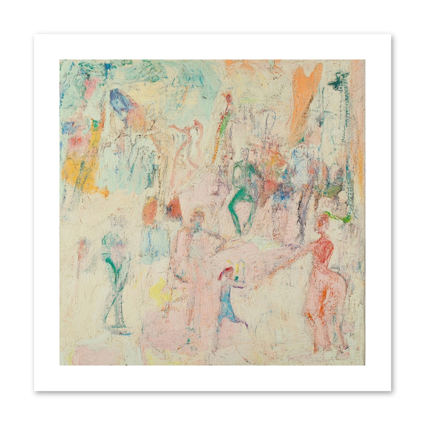 L'Heure Bleue -- Paper Print 12x12