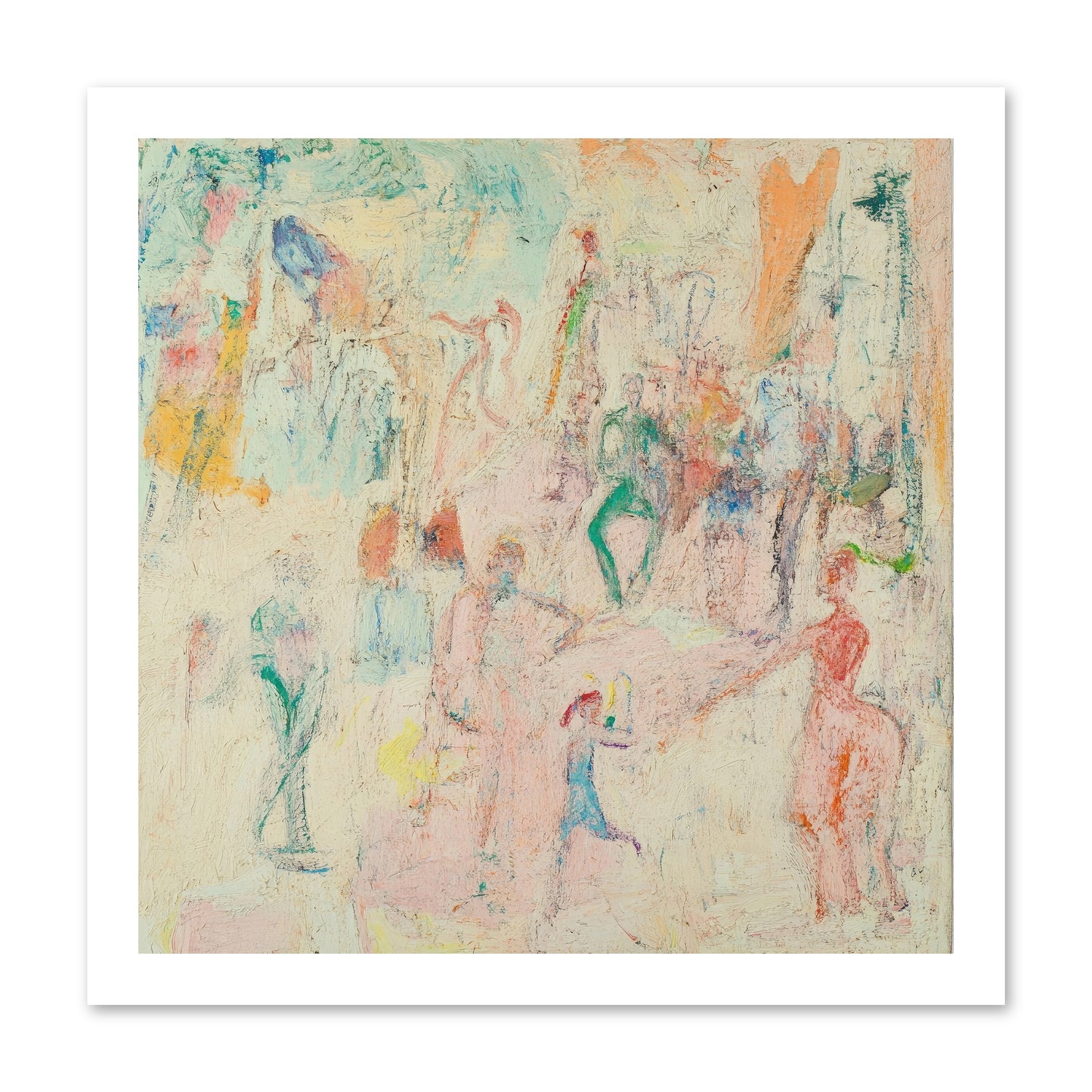 L'Heure Bleue -- Paper Print 16x16