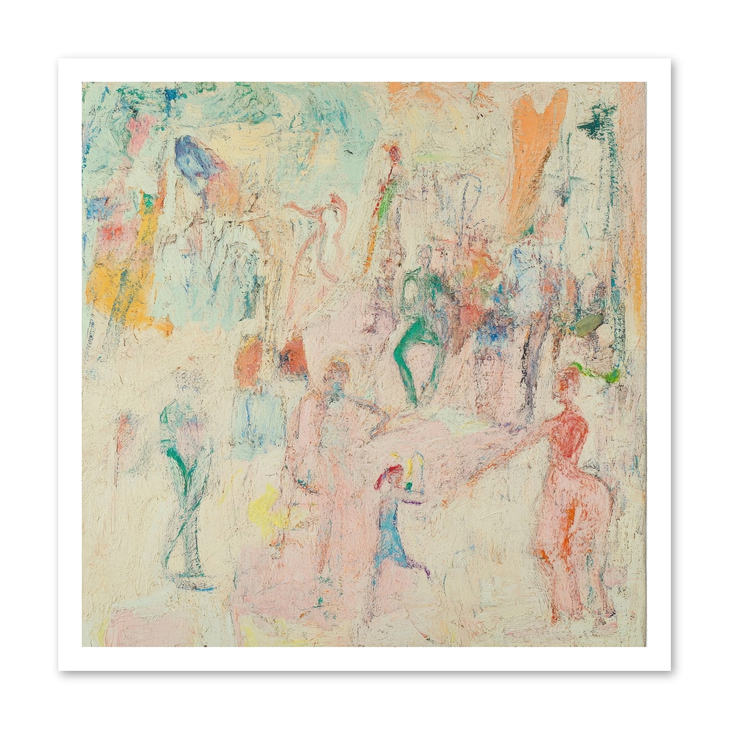 L'Heure Bleue -- Loose Canvas Print 24x24