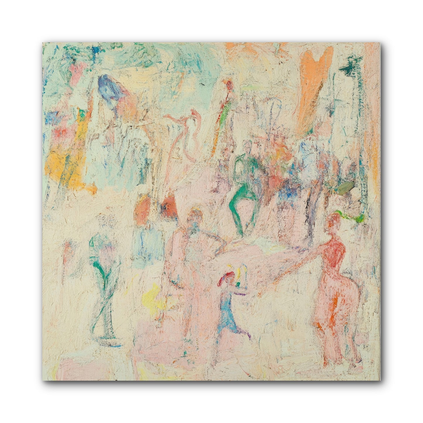 L'Heure Bleue -- Wrapped Canvas 10x10