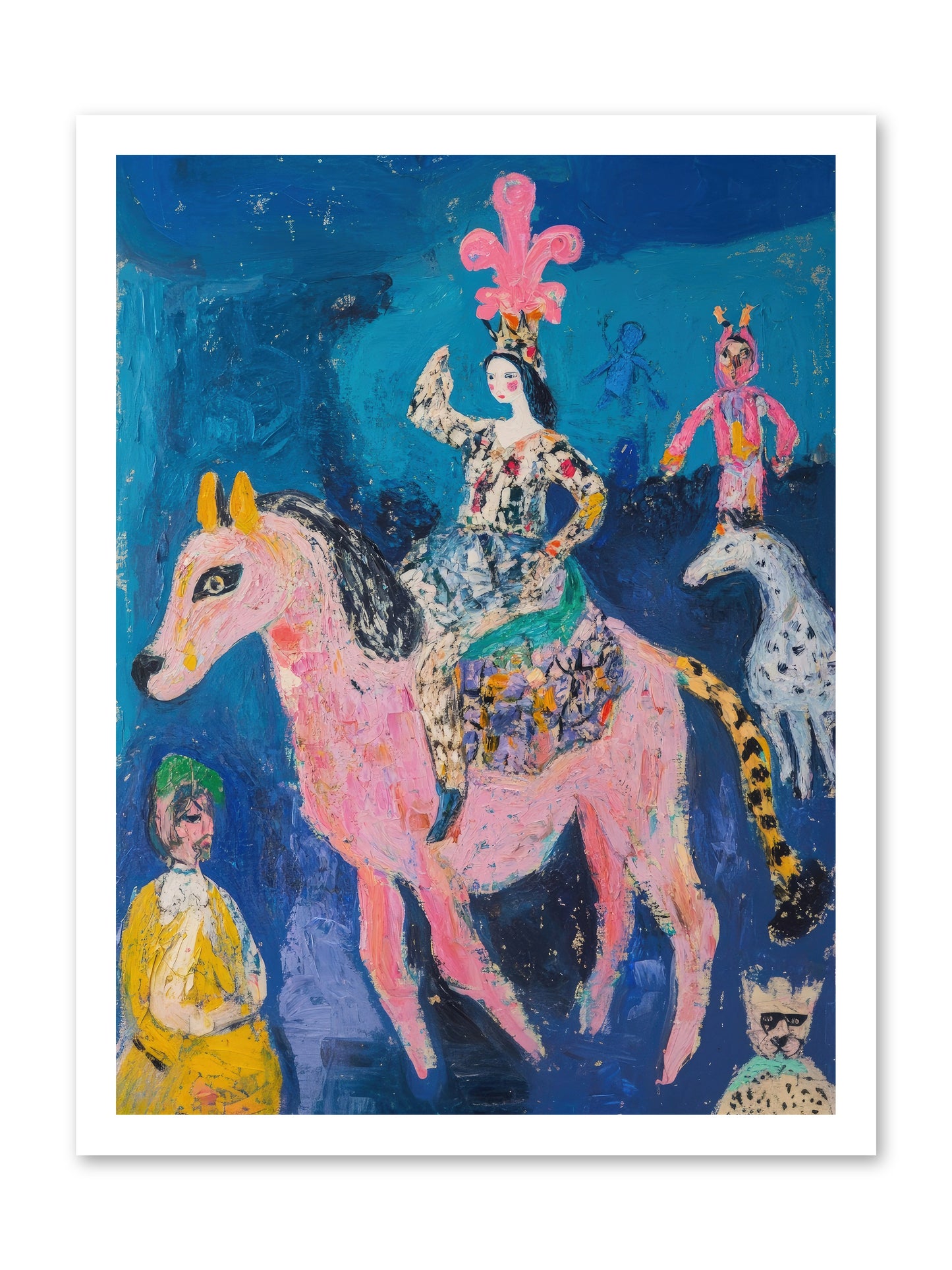 L'Opera Rose -- Paper Print 18x24