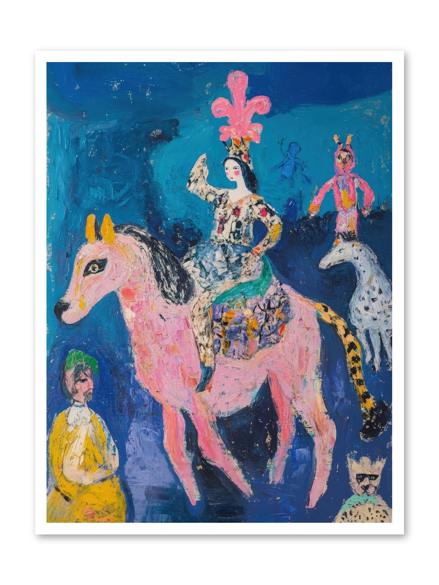 L'Opera Rose -- Paper Print 30x40