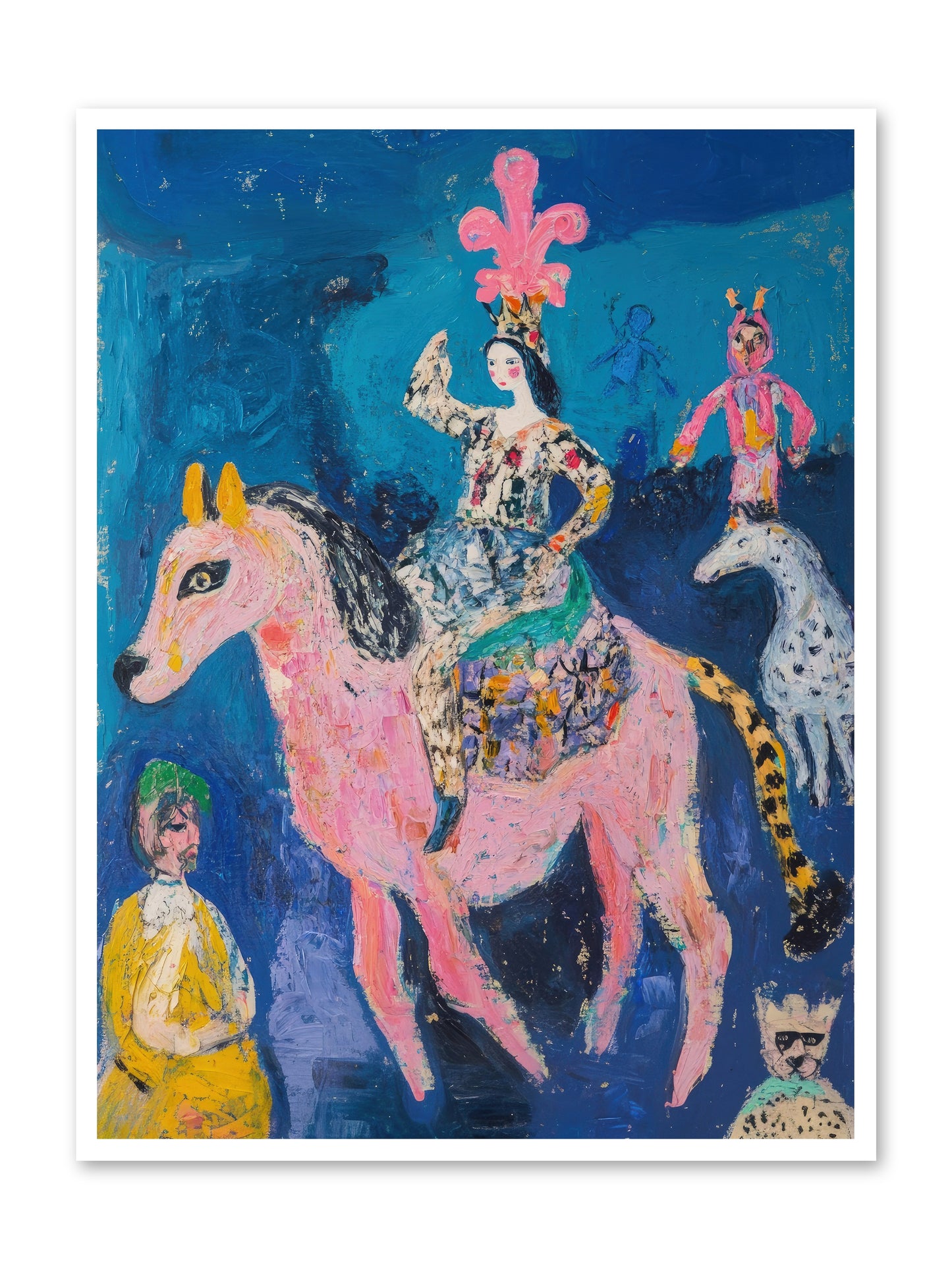 L'Opera Rose -- Paper Print 36x48