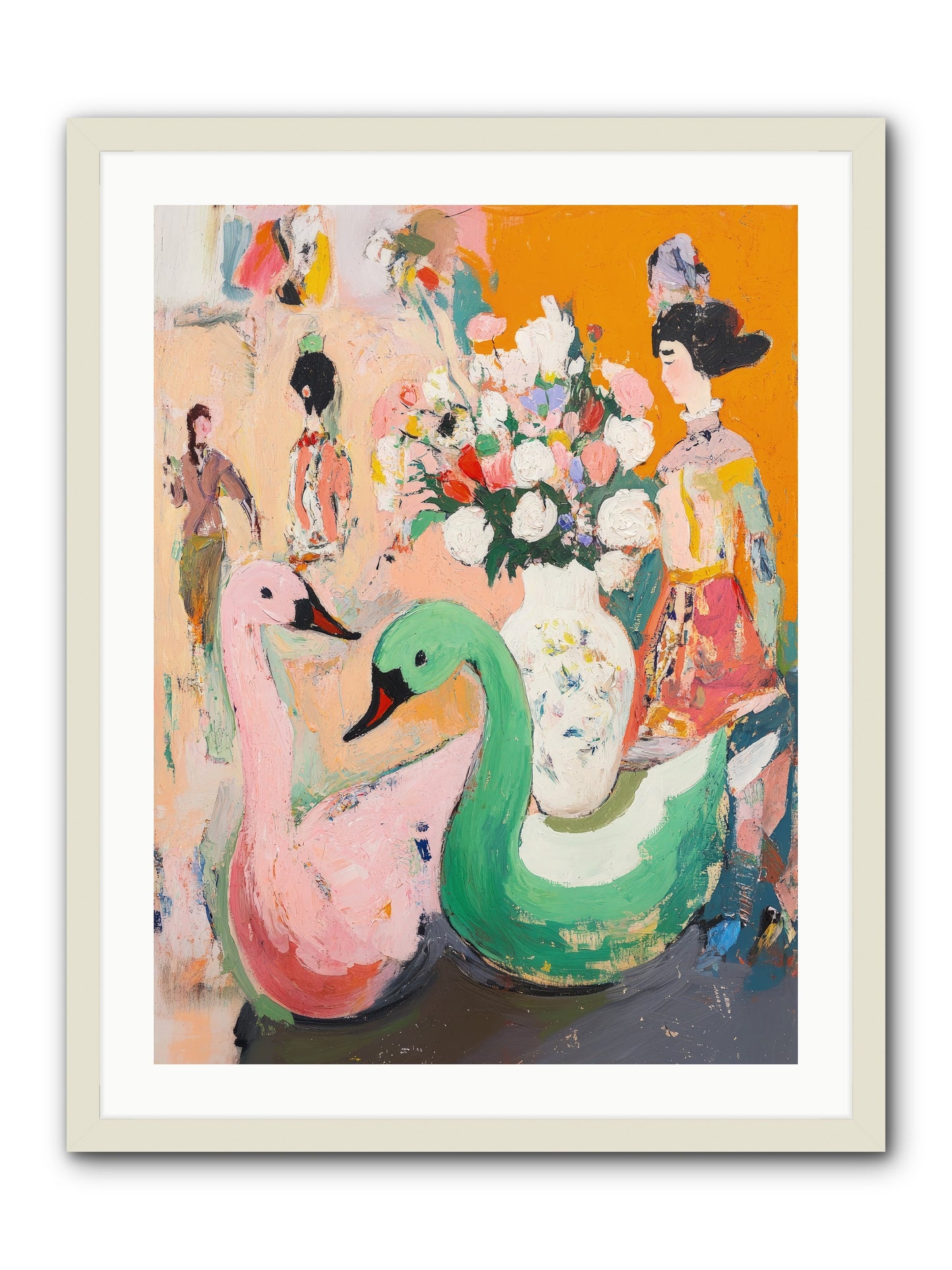 La Belle Époque -- Framed Print - White 24x32
