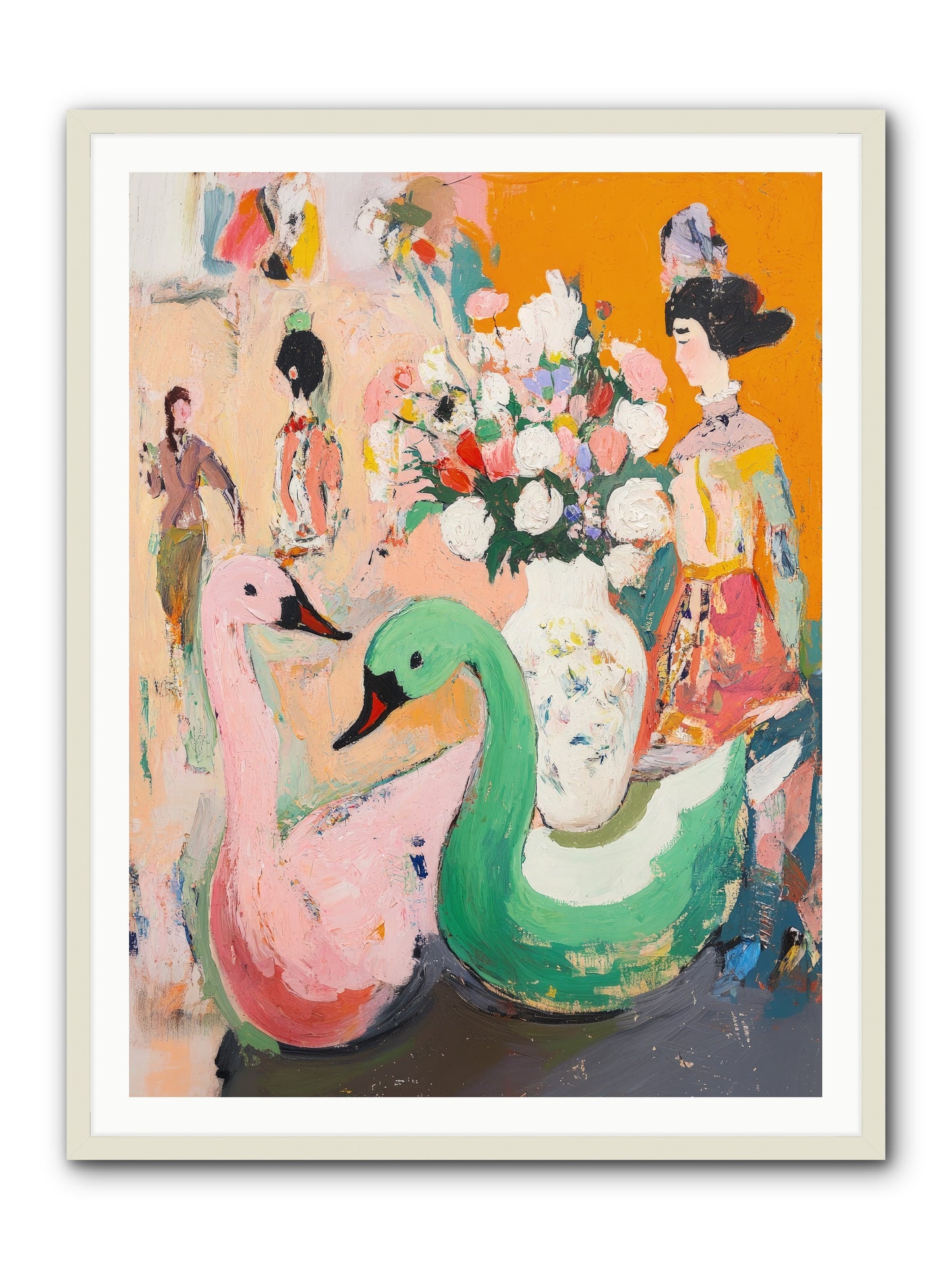 La Belle Époque -- Framed Print - White 36x48
