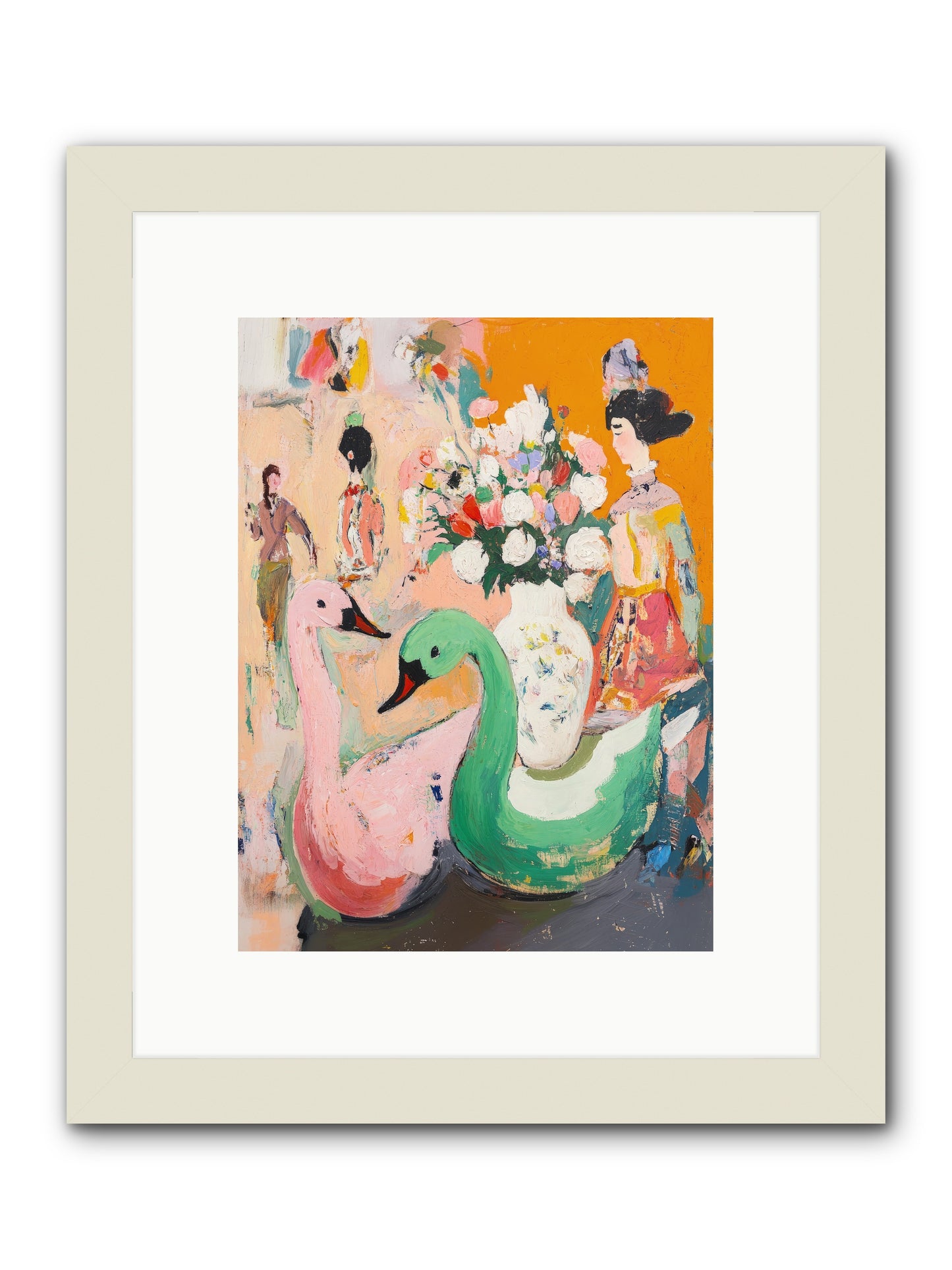 La Belle Époque -- Framed Print - White 9x12