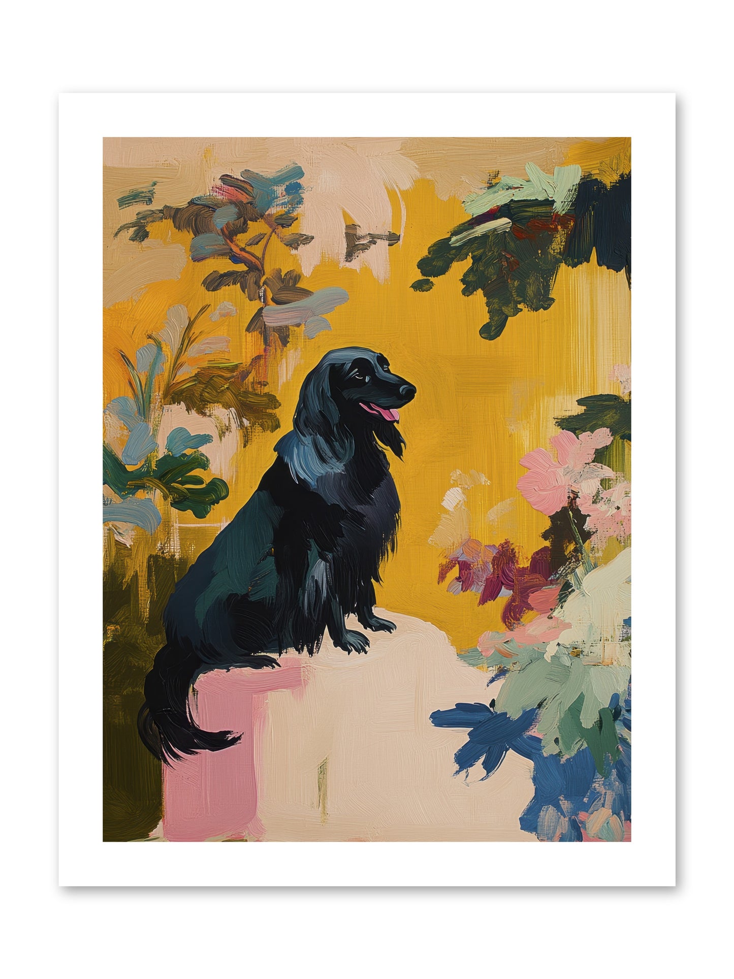 Lady Fern -- Paper Print 12x16