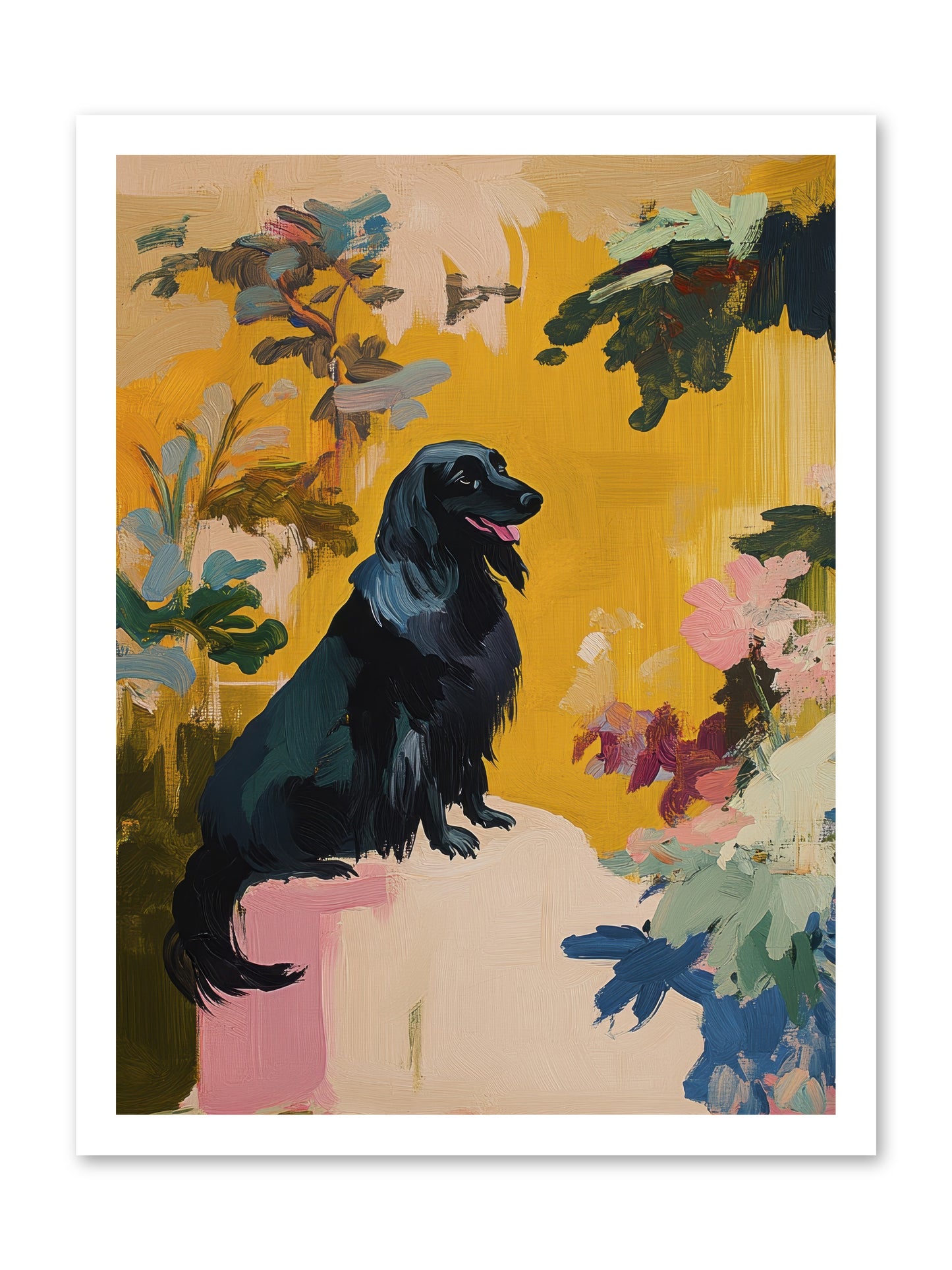 Lady Fern -- Loose Canvas Print 18x24