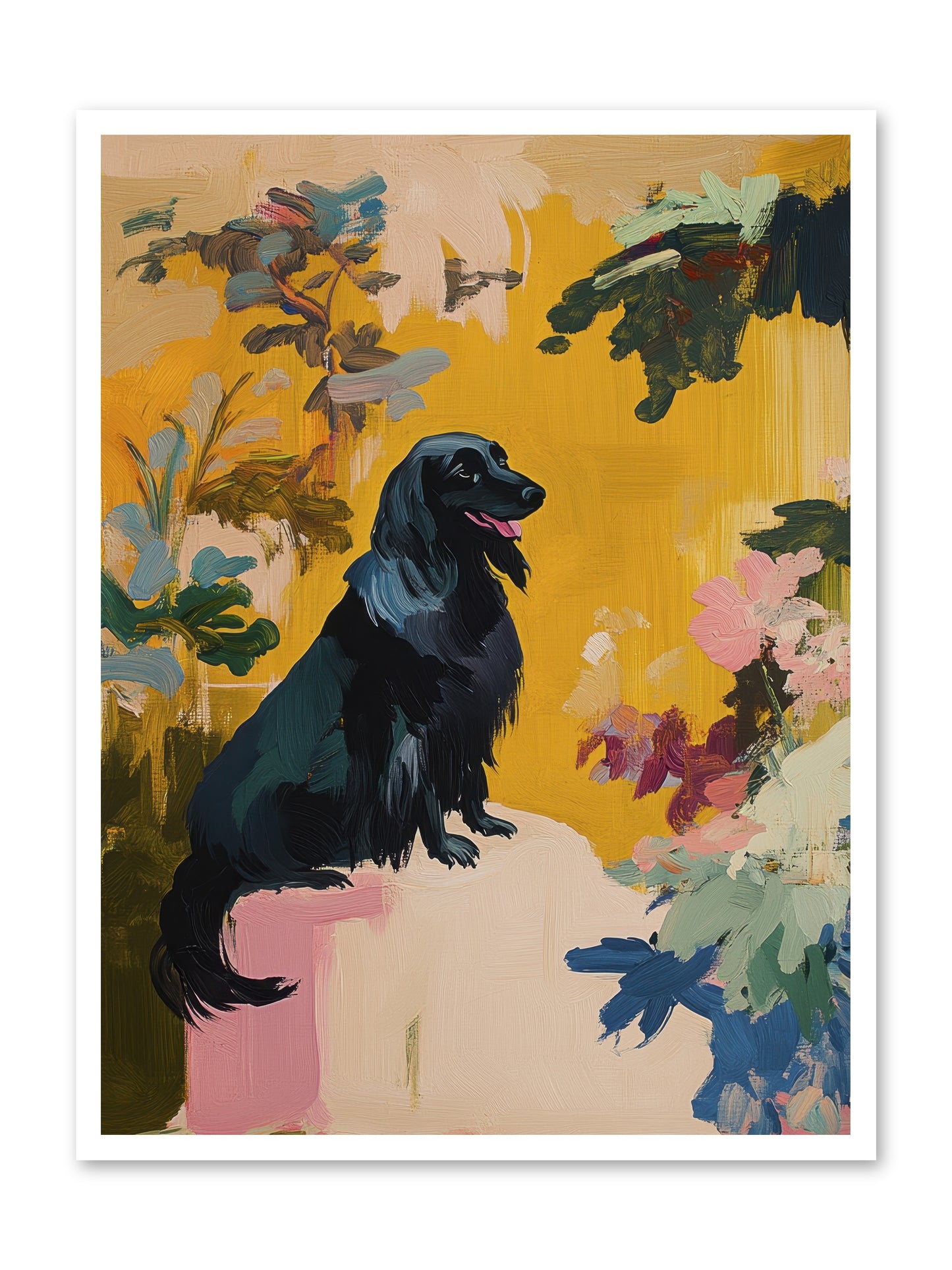 Lady Fern -- Loose Canvas Print 30x40