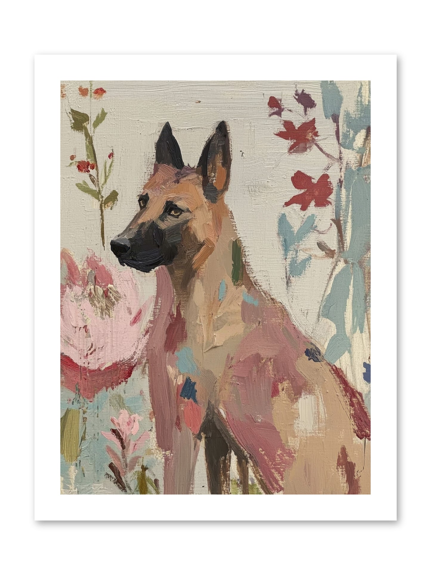 Lady Moonbeam  -- Loose Canvas Print 12x16