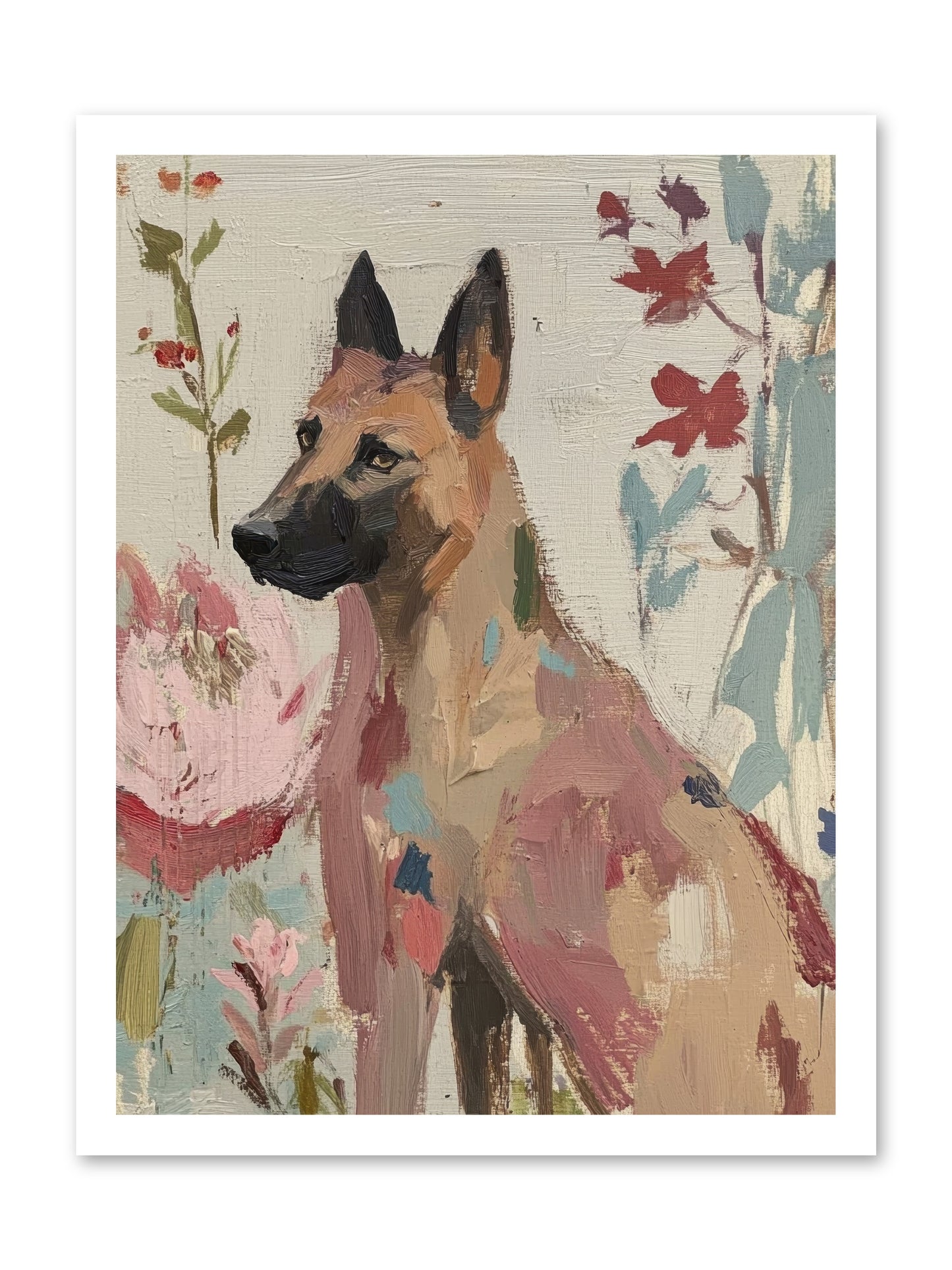 Lady Moonbeam  -- Loose Canvas Print 18x24