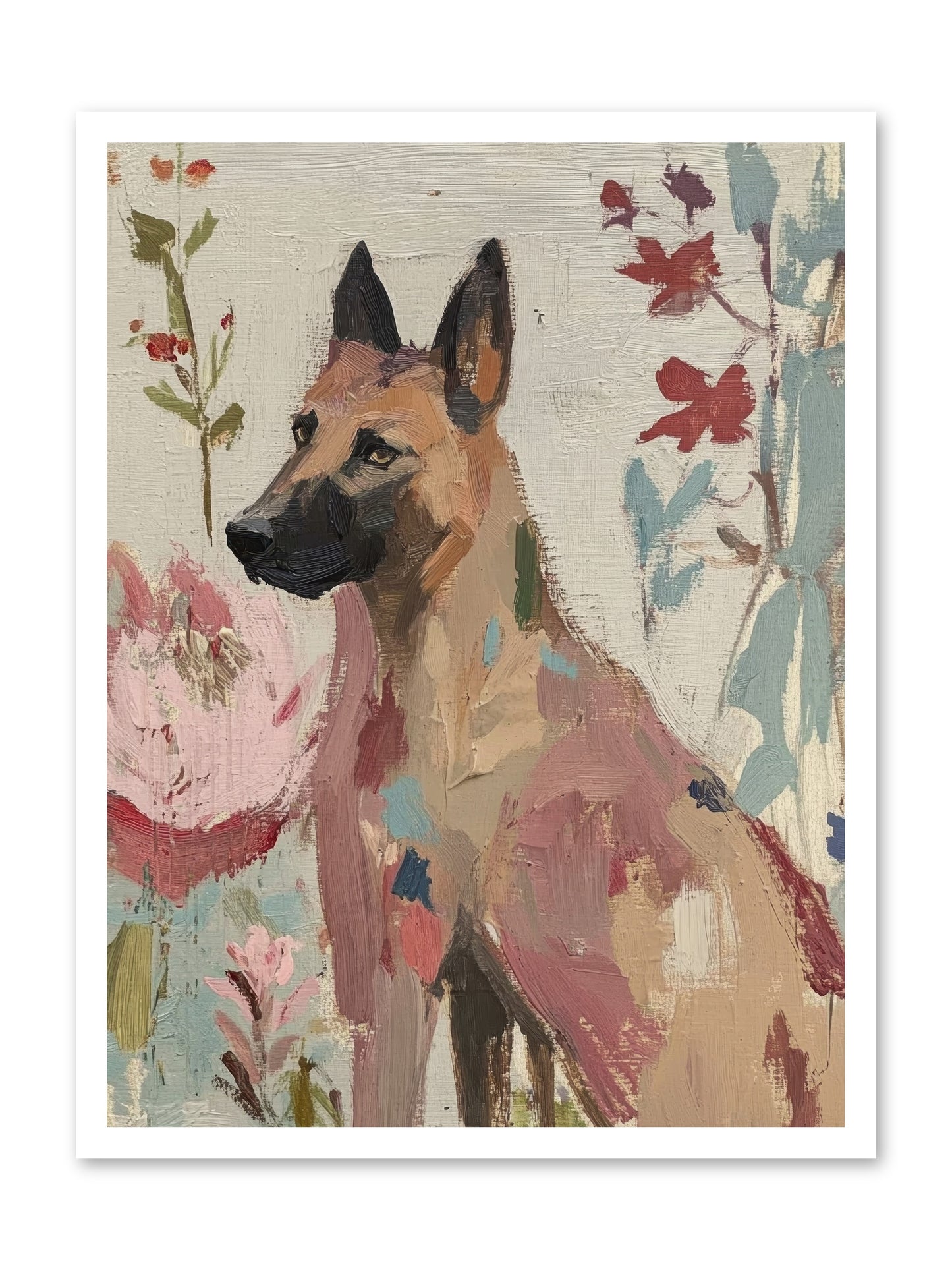 Lady Moonbeam  -- Loose Canvas Print 24x32
