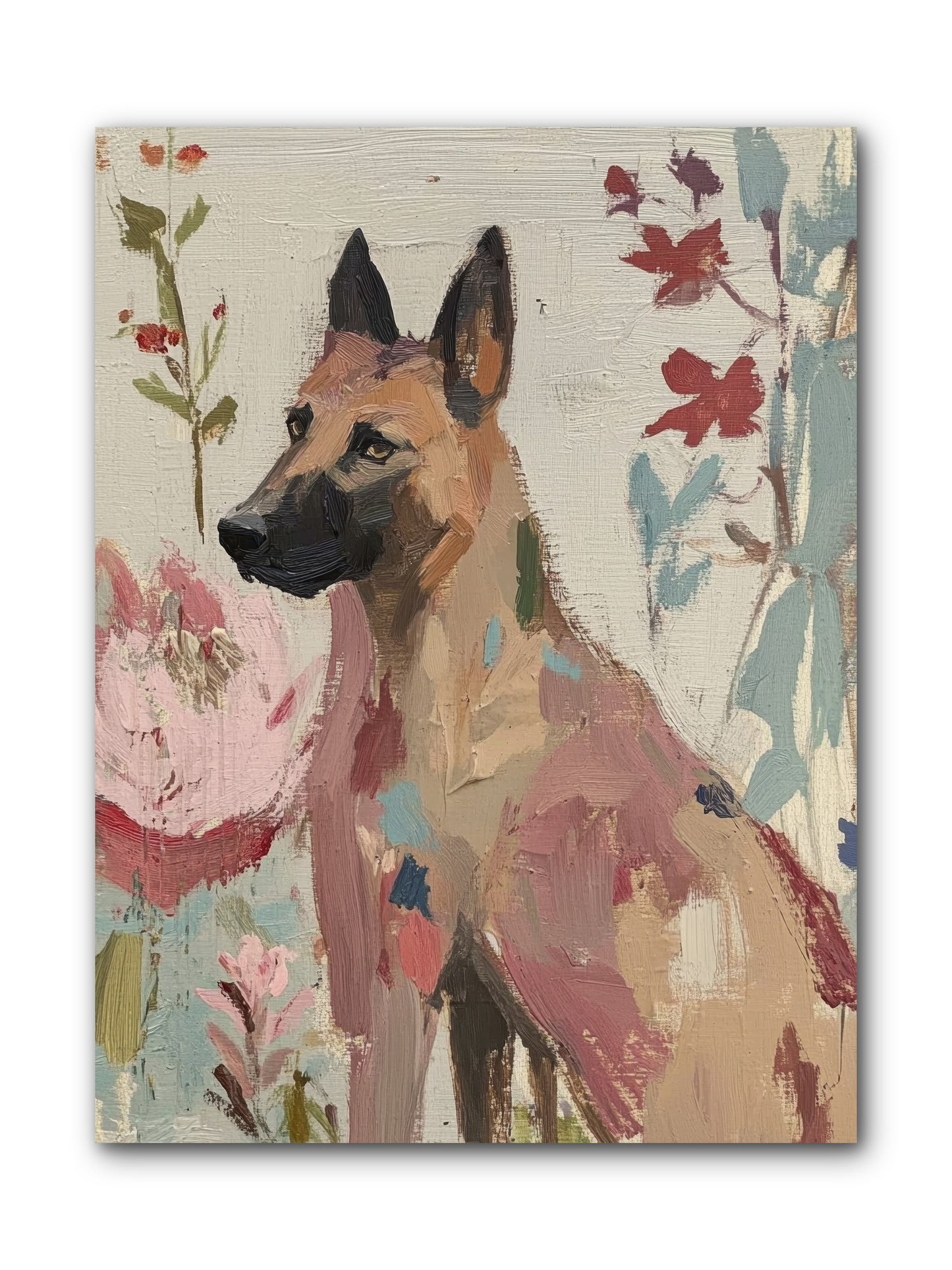 Lady Moonbeam  -- Wrapped Canvas 9x12
