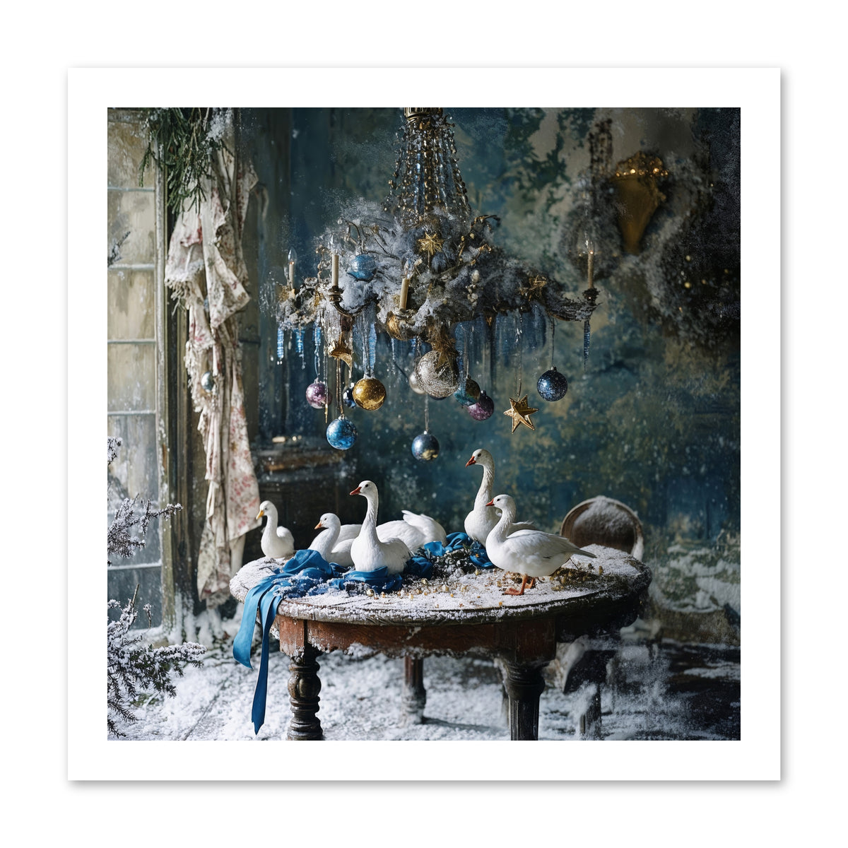 Lady Winterbourne's Vista -- Paper Print 16x16