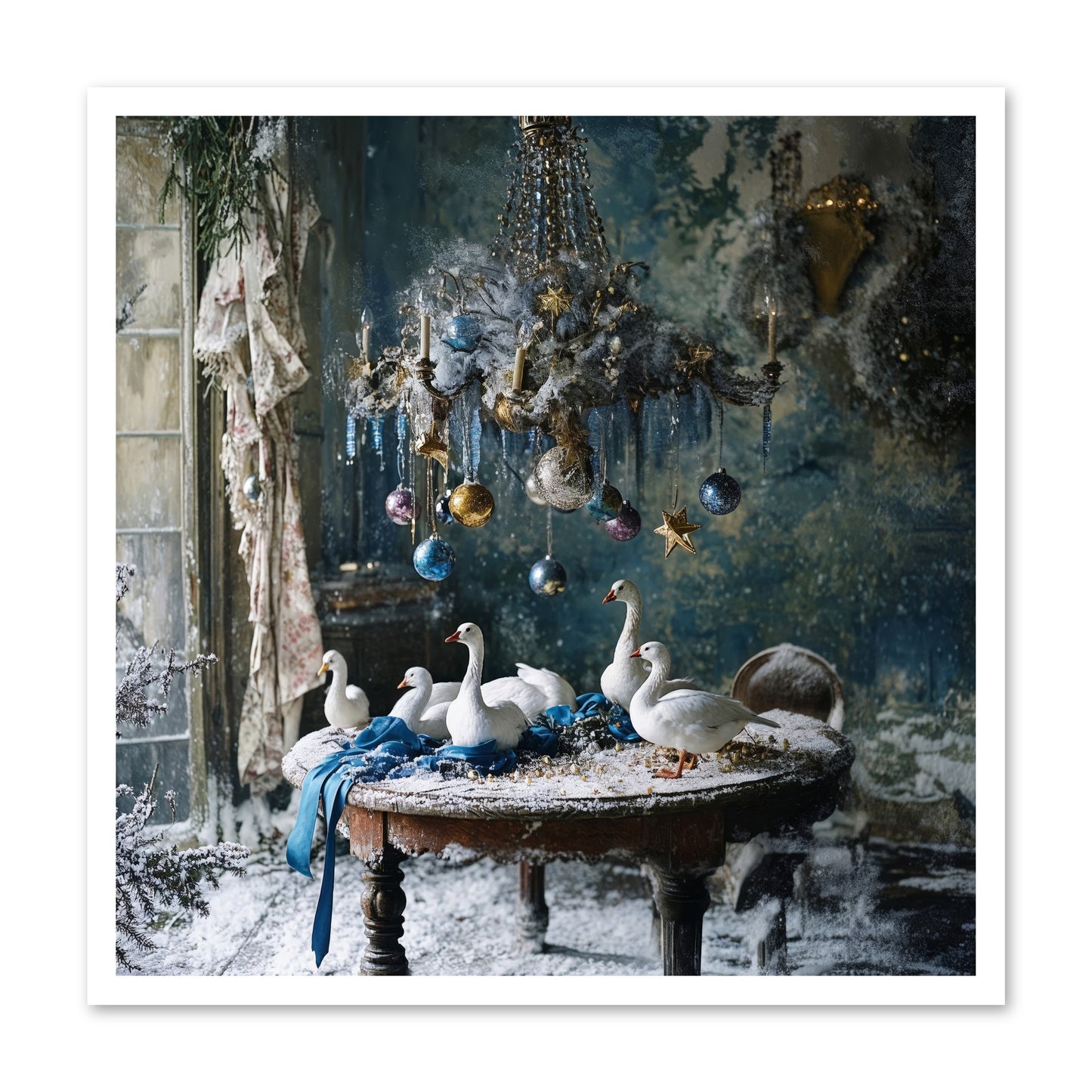 Lady Winterbourne's Vista -- Loose Canvas Print 30x30