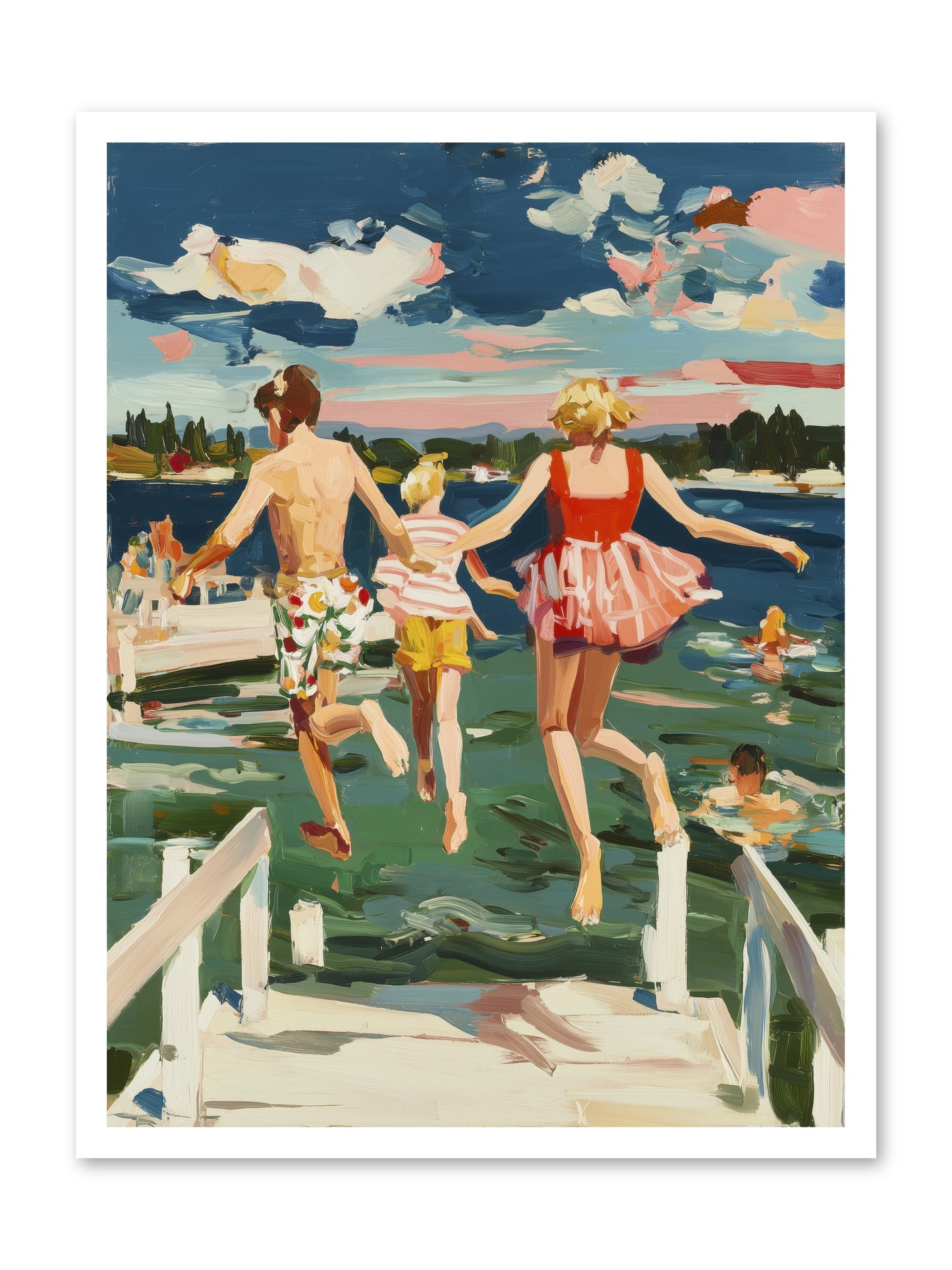 Lake Legends -- Paper Print 24x32