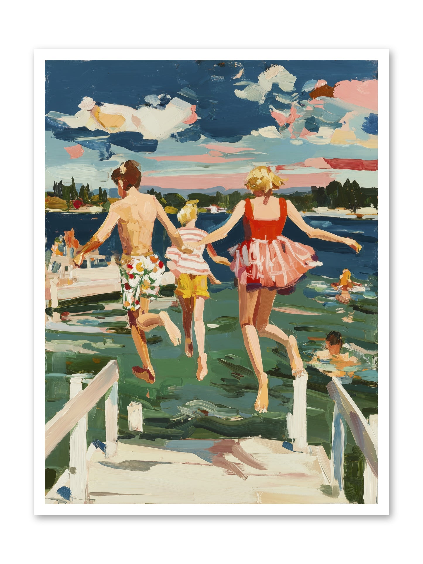 Lake Legends -- Paper Print 30x40