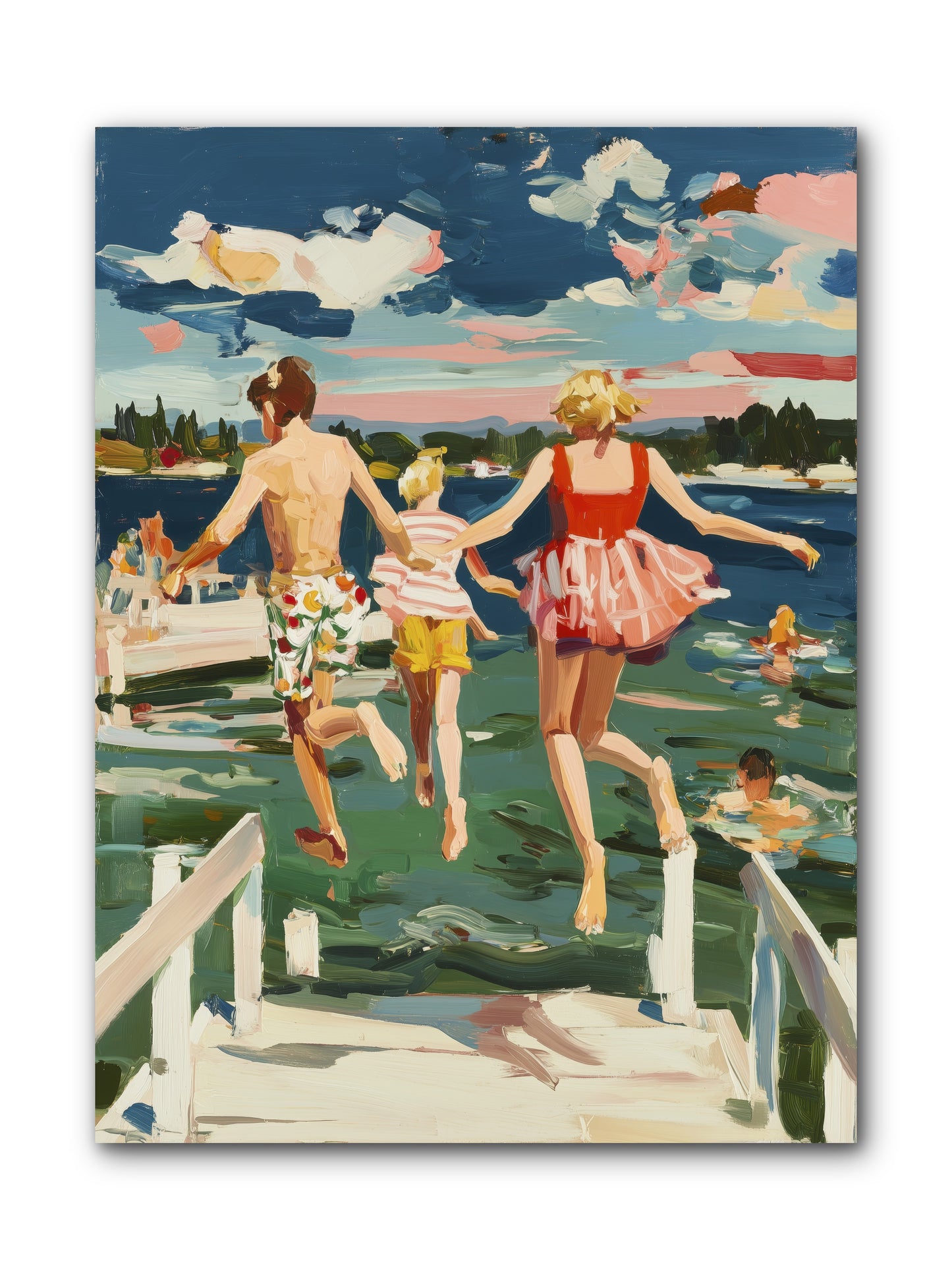 Lake Legends -- Wrapped Canvas 9x12