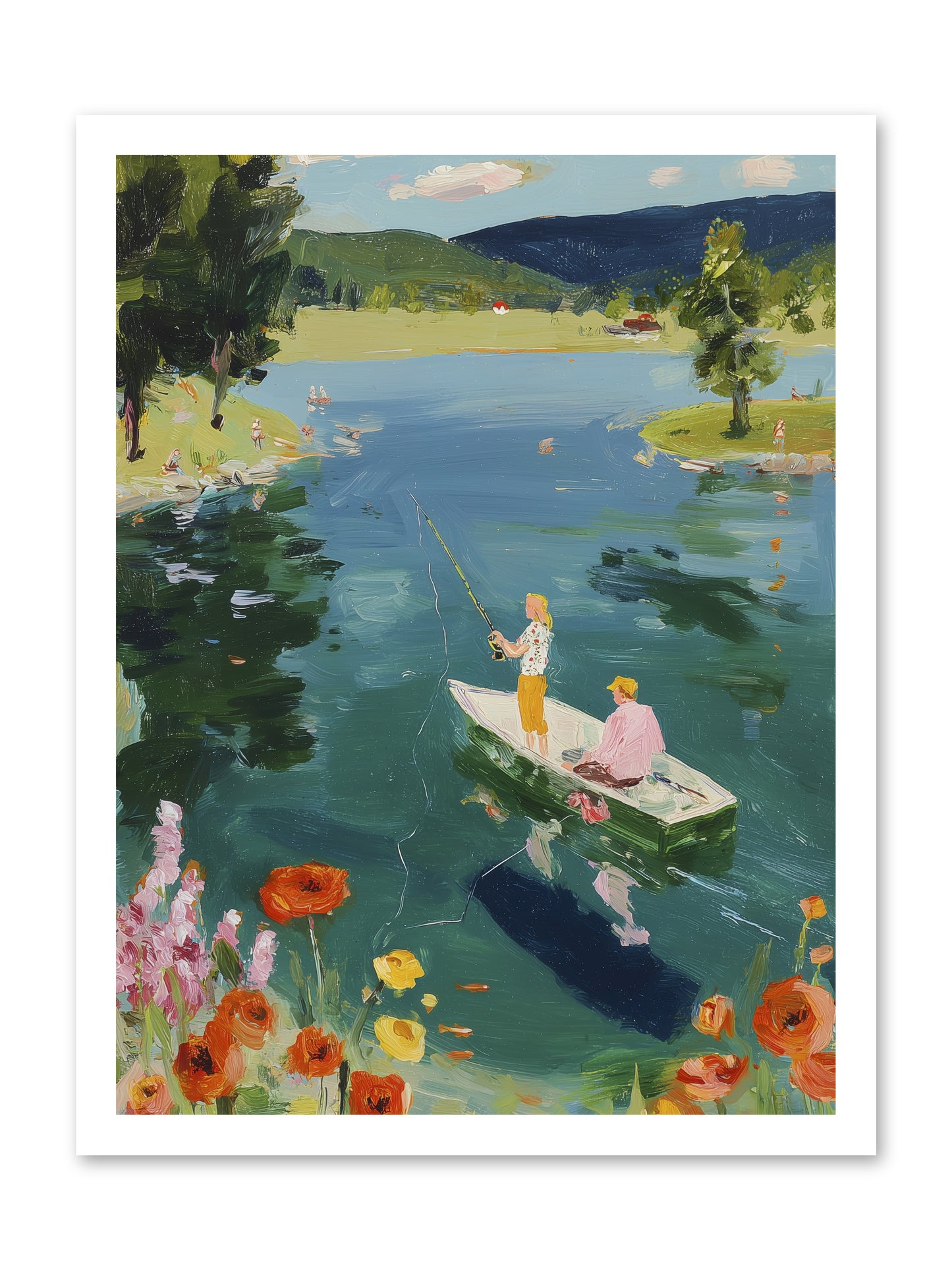 Lake Life Legacy -- Paper Print 18x24