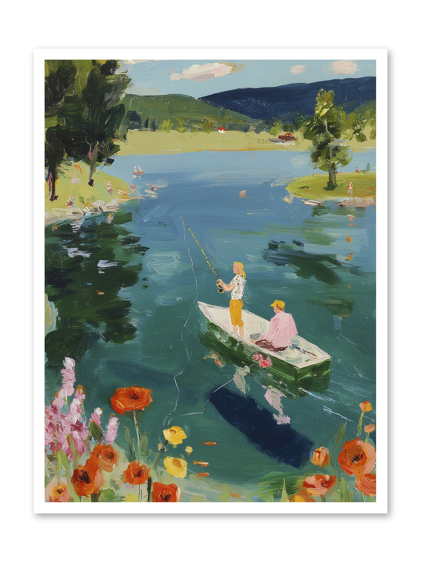 Lake Life Legacy -- Paper Print 30x40