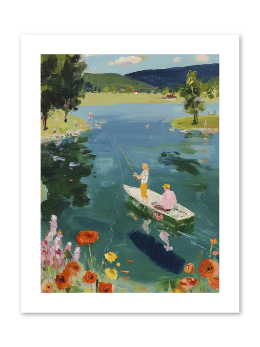 Lake Life Legacy -- Paper Print 9x12