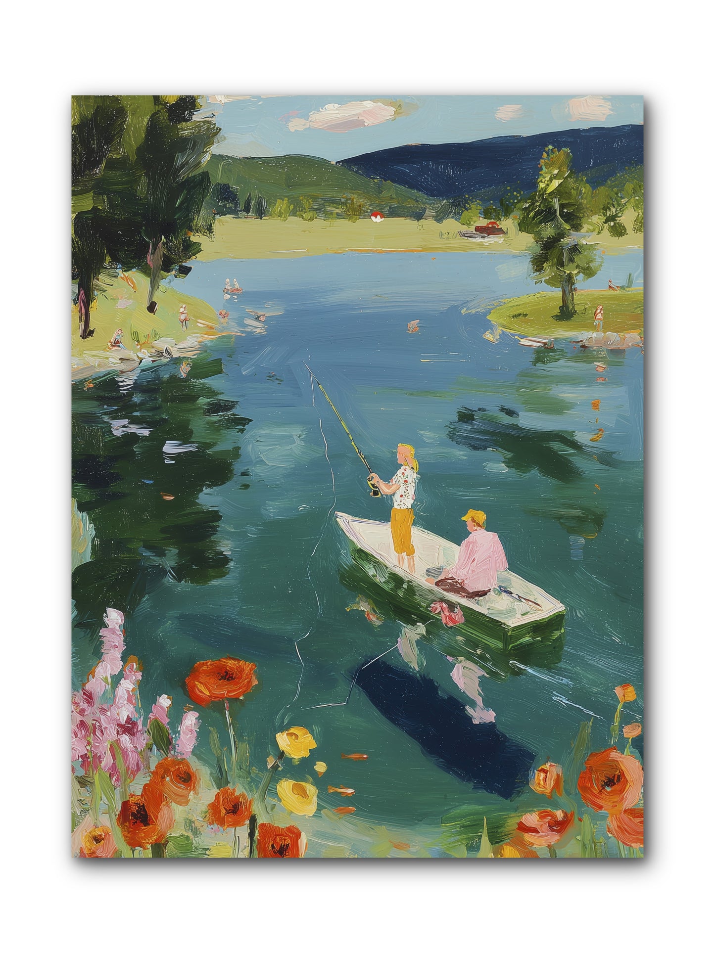 Lake Life Legacy -- Wrapped Canvas 9x12