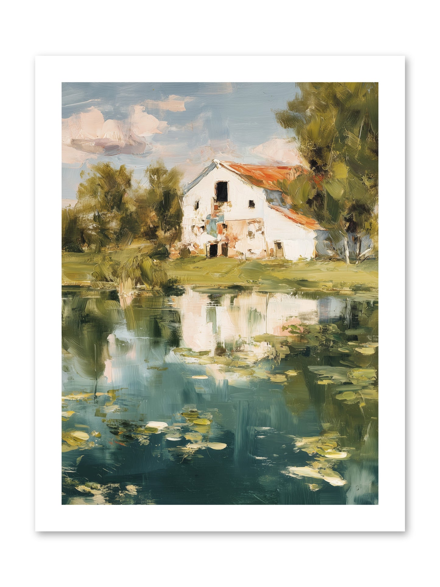 Lake's Portrait  -- Loose Canvas Print 12x16